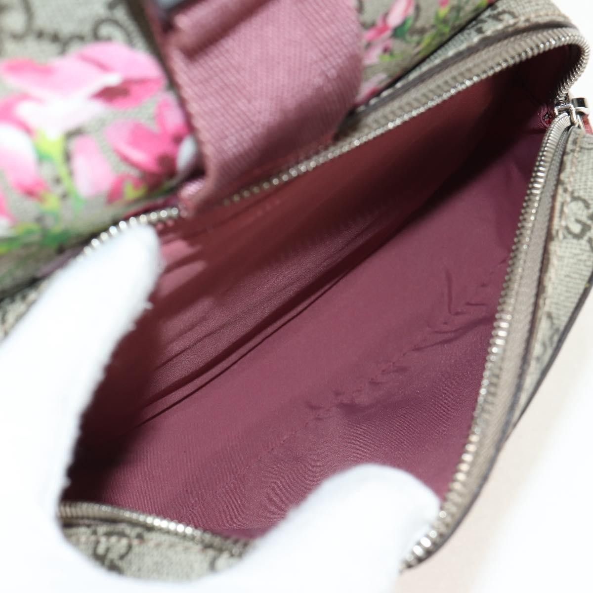 Gucci Gucci Buckle Blooms Print GG Coated Canvas Size ONE SIZE - 19 Thumbnail