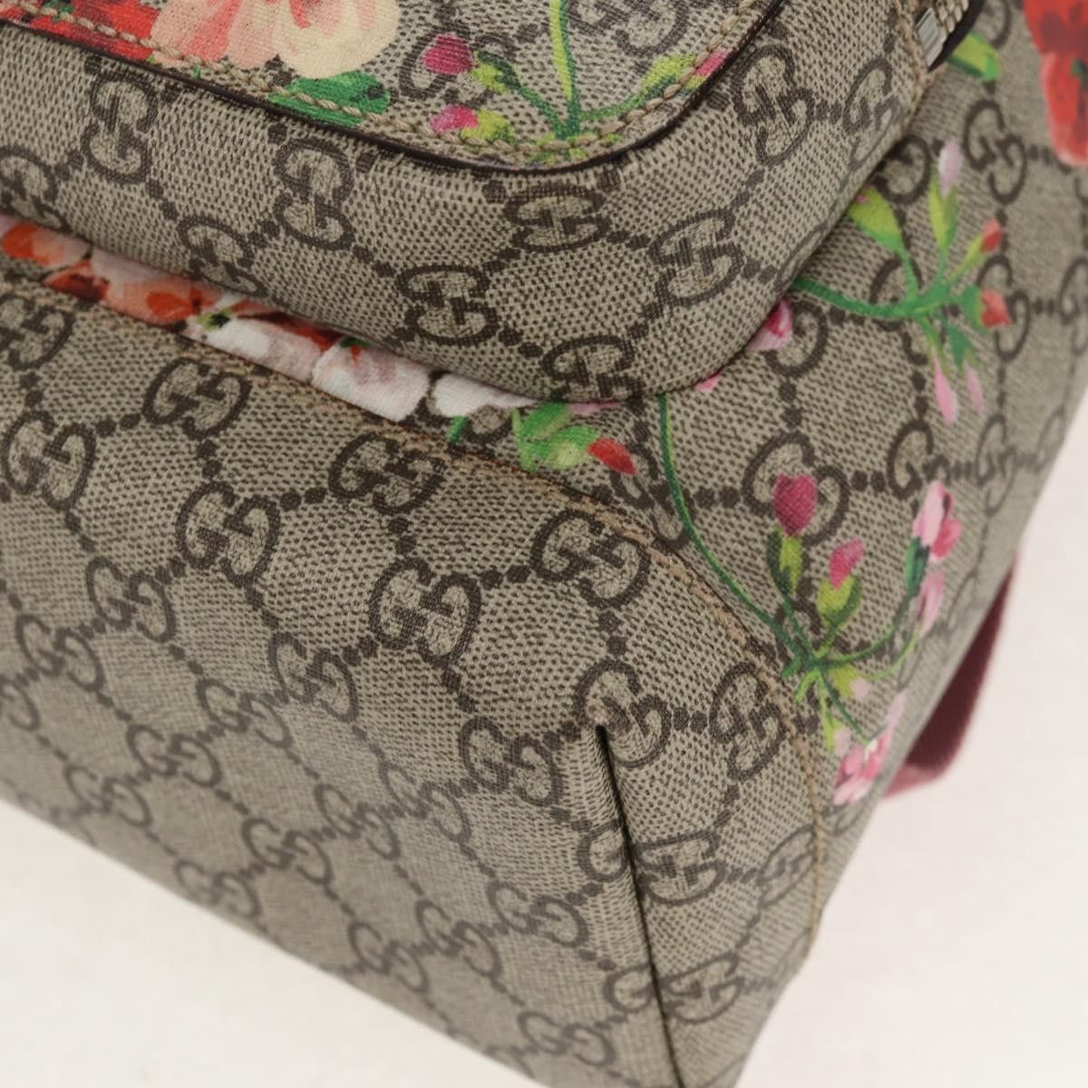 Gucci Gucci Buckle Blooms Print GG Coated Canvas Size ONE SIZE - 9 Thumbnail