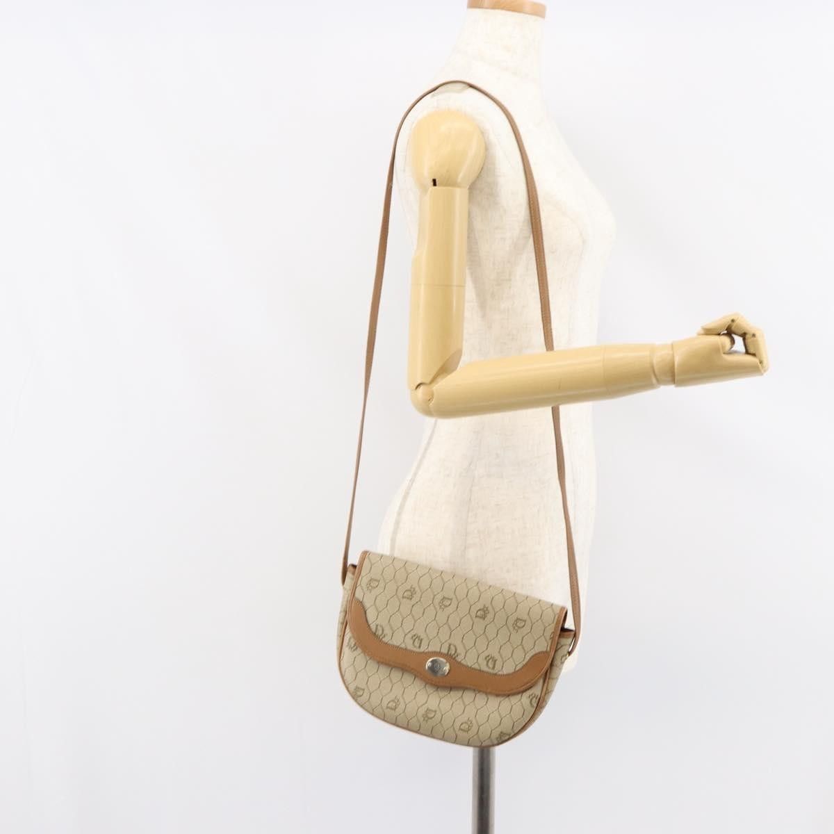 Dior Christian Dior Vintage Honeycomb Canvas and Leather Size ONE SIZE - 13 Thumbnail