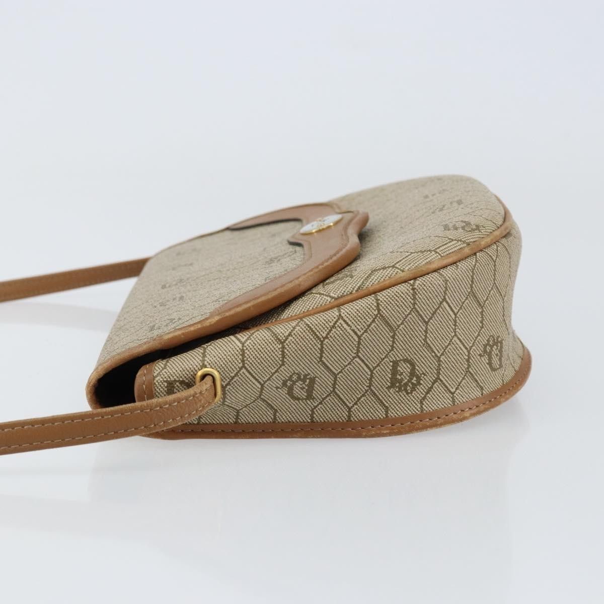 Dior Christian Dior Vintage Honeycomb Canvas and Leather Size ONE SIZE - 4 Thumbnail