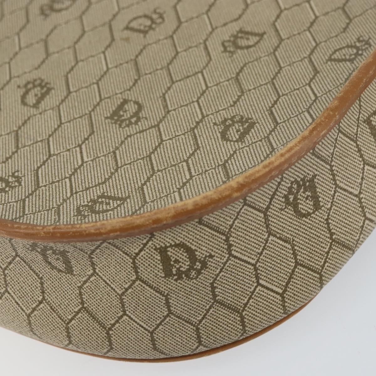 Dior Christian Dior Vintage Honeycomb Canvas and Leather Size ONE SIZE - 10 Thumbnail
