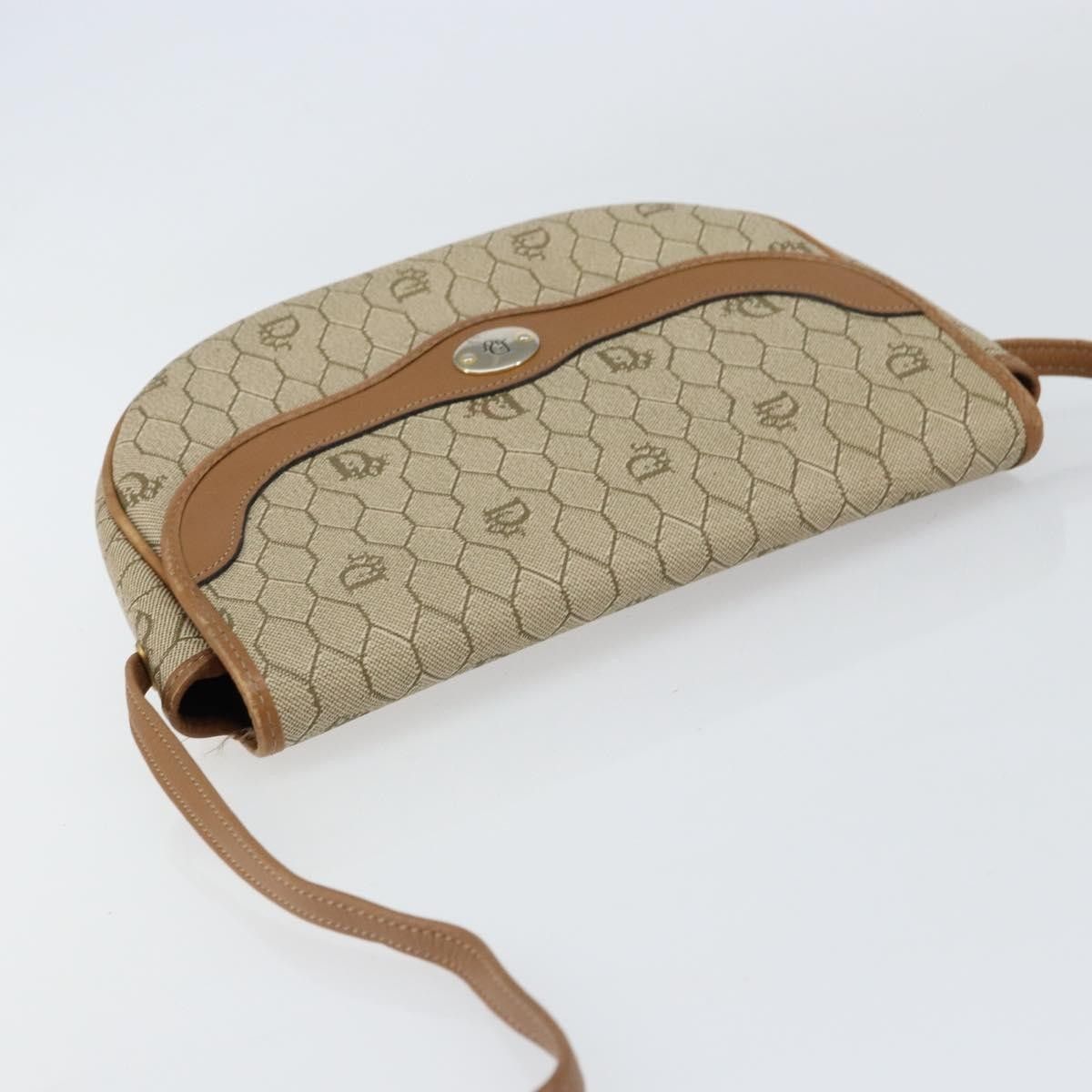 Dior Christian Dior Vintage Honeycomb Canvas and Leather Size ONE SIZE - 14 Thumbnail