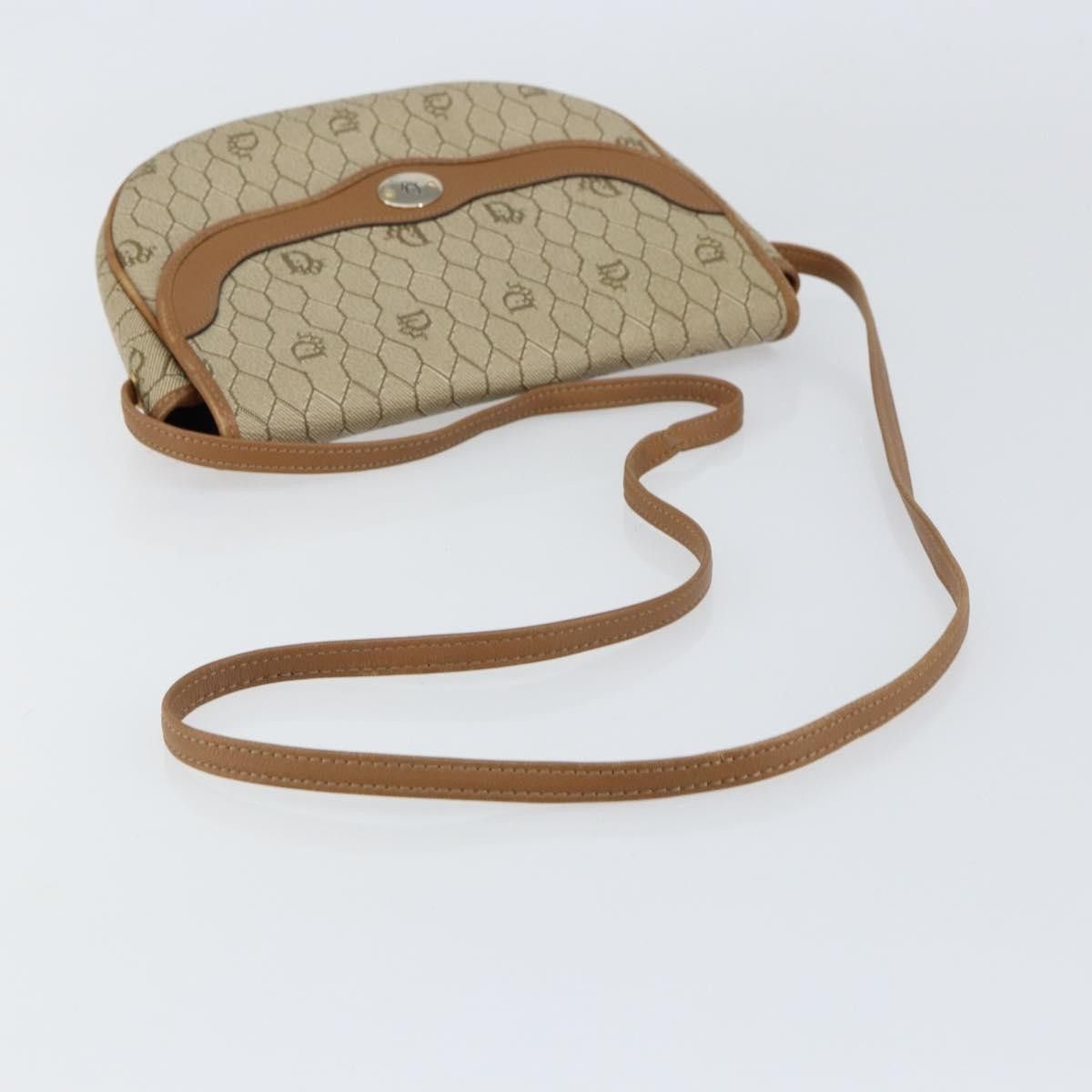 Dior Christian Dior Vintage Honeycomb Canvas and Leather Size ONE SIZE - 7 Thumbnail