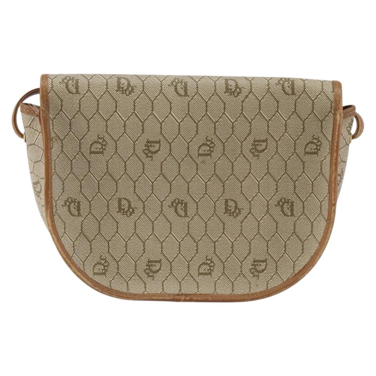 Dior Christian Dior Vintage Honeycomb Canvas and Leather Size ONE SIZE - 2 Thumbnail