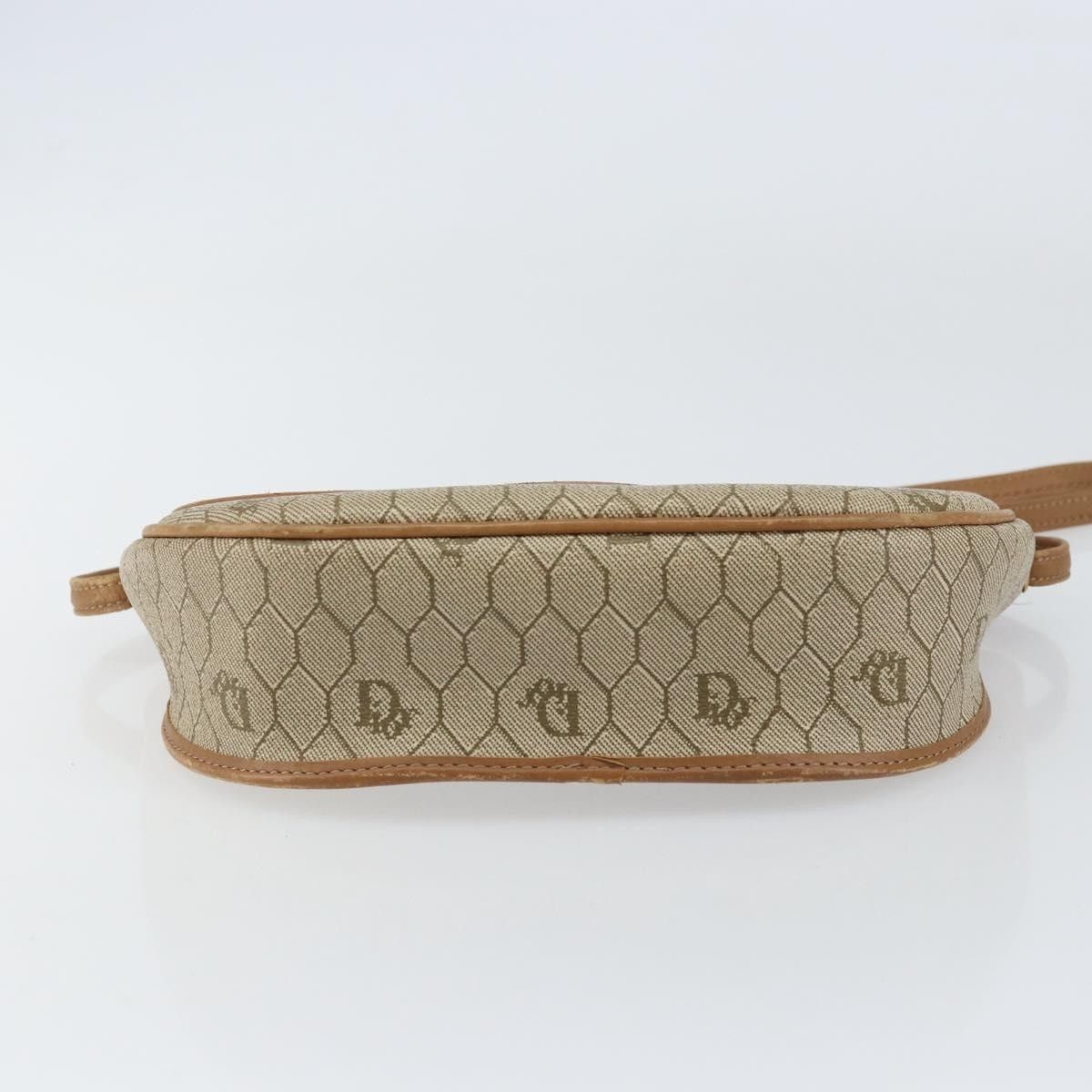 Dior Christian Dior Vintage Honeycomb Canvas and Leather Size ONE SIZE - 16 Thumbnail