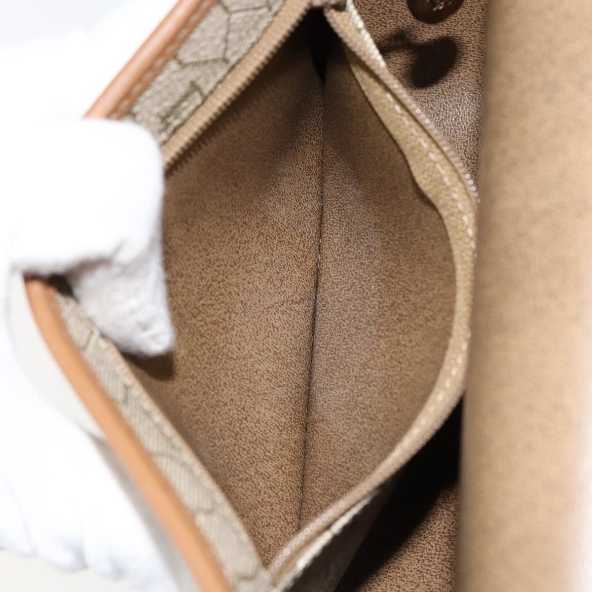 Dior Christian Dior Vintage Honeycomb Canvas and Leather Size ONE SIZE - 21 Thumbnail