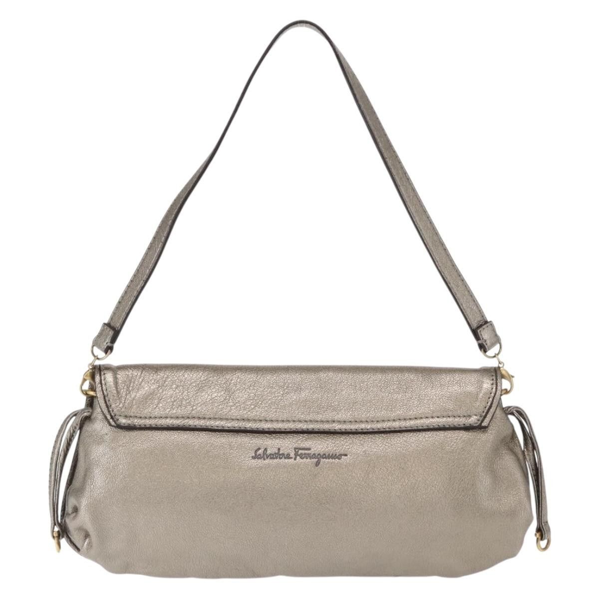 Salvatore Ferragamo Salvatore Ferragamo Gancini Leather Size ONE SIZE - 2 Thumbnail