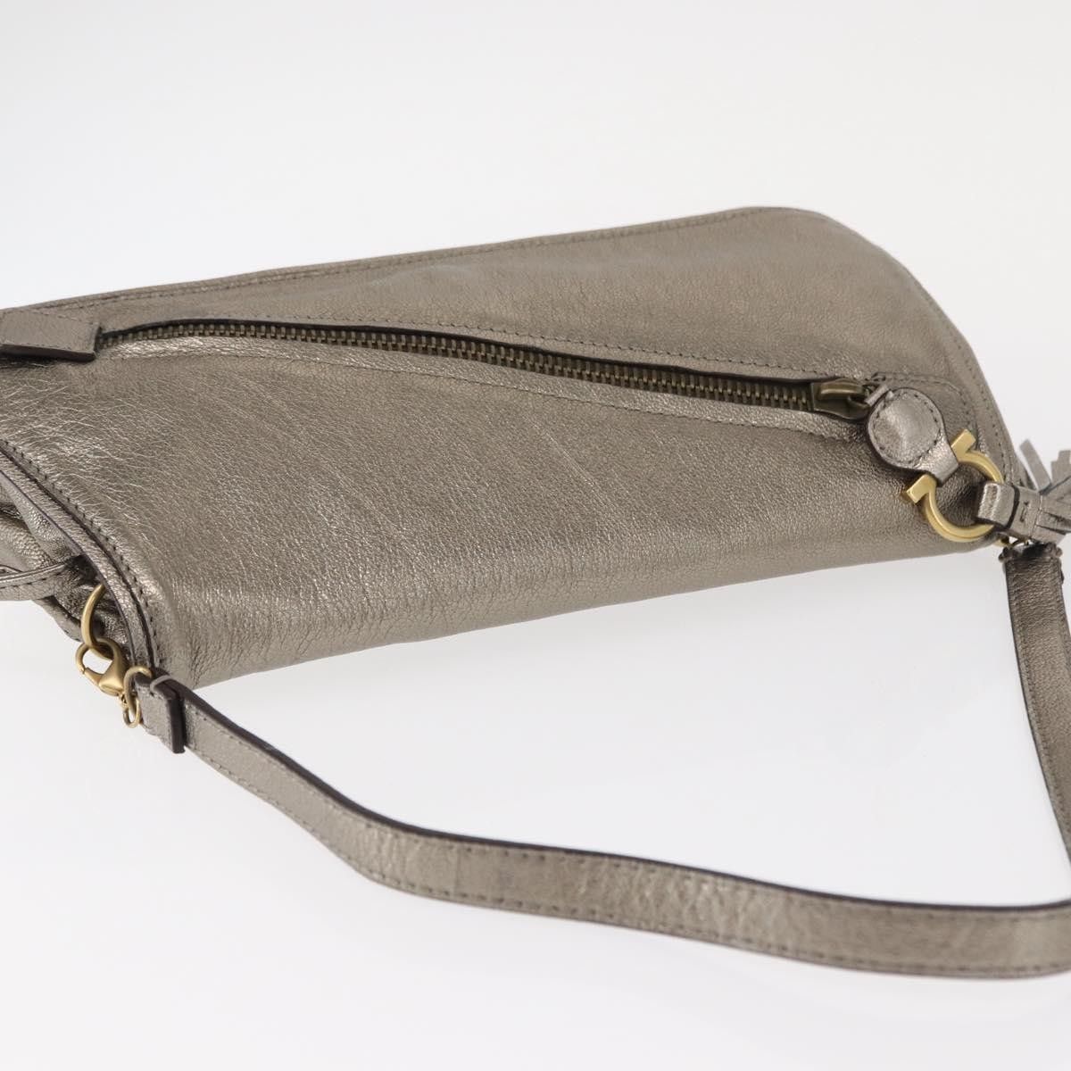 Salvatore Ferragamo Salvatore Ferragamo Gancini Leather Size ONE SIZE - 15 Thumbnail