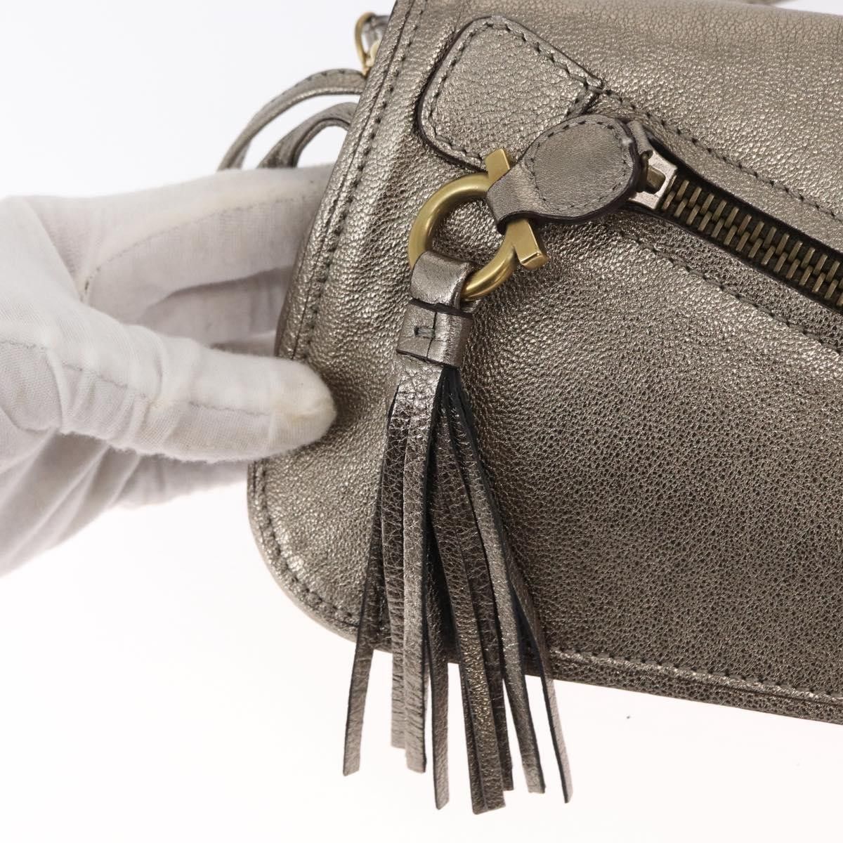Salvatore Ferragamo Salvatore Ferragamo Gancini Leather Size ONE SIZE - 13 Thumbnail