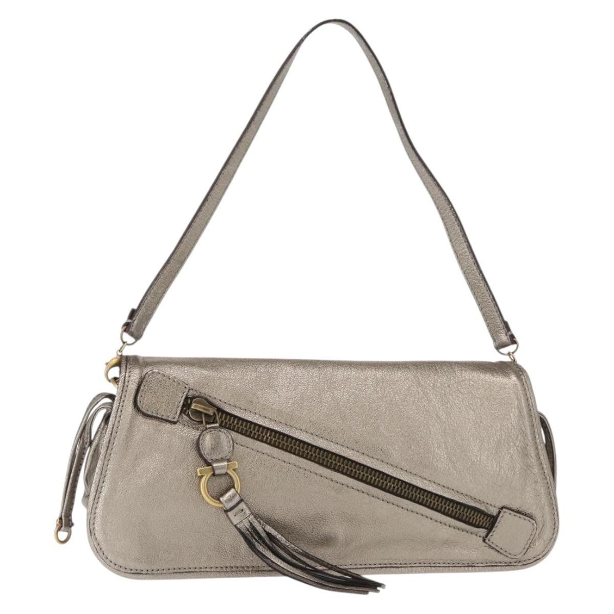 Salvatore Ferragamo Salvatore Ferragamo Gancini Leather Size ONE SIZE - 18 Thumbnail
