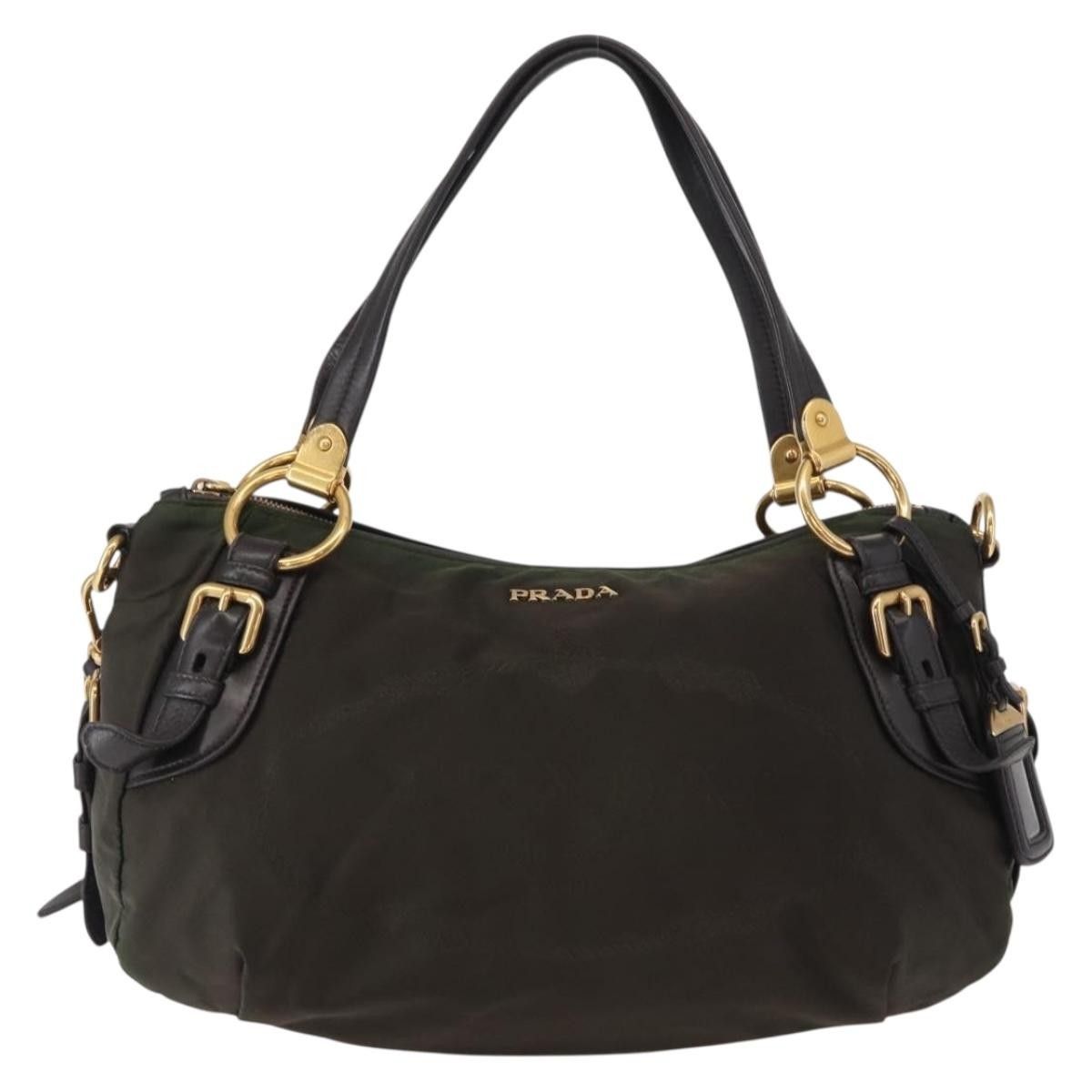 Prada Prada Vintage Handbag Tessuto Size ONE SIZE - 19 Thumbnail