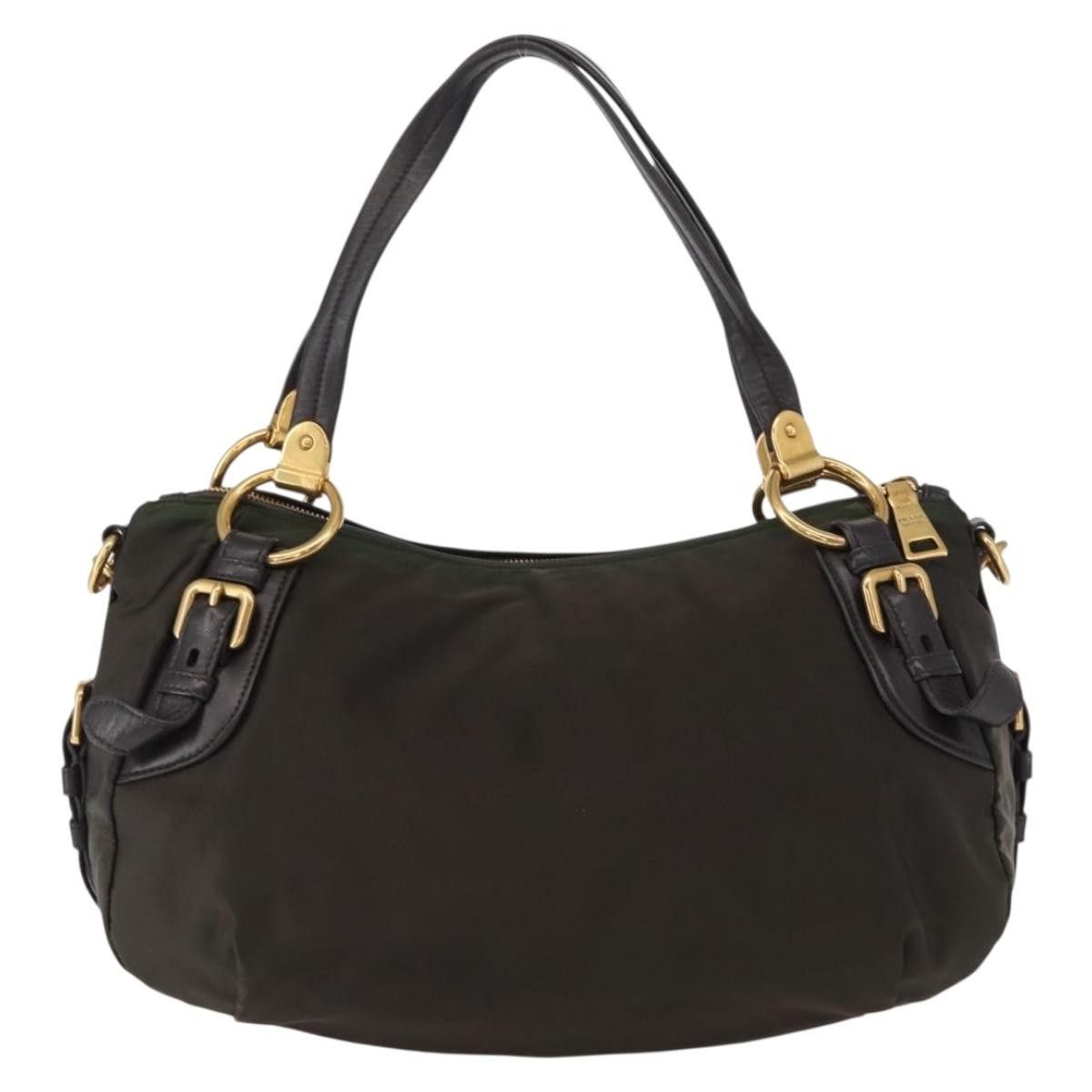 Prada Prada Vintage Handbag Tessuto Size ONE SIZE - 2 Thumbnail