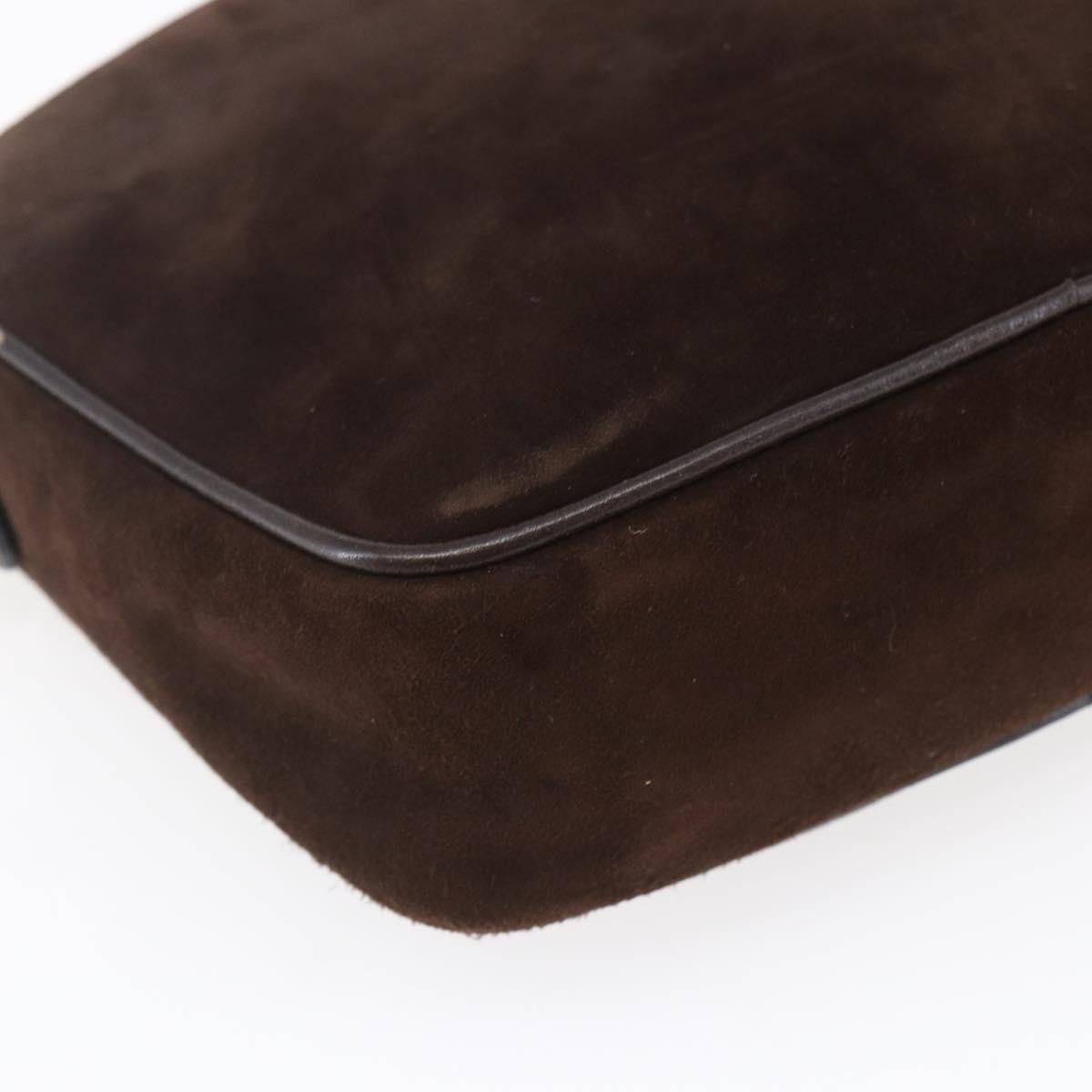 Salvatore Ferragamo Salvatore Ferragamo Gancini Shoulder Bag Suede Size ONE SIZE - 8 Thumbnail