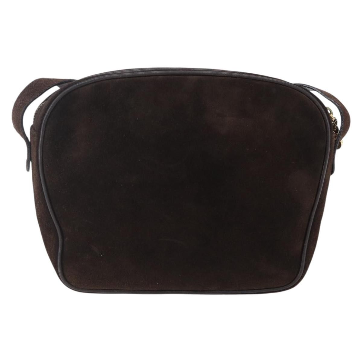 Salvatore Ferragamo Salvatore Ferragamo Gancini Shoulder Bag Suede Size ONE SIZE - 2 Thumbnail