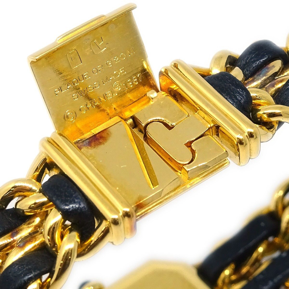 Chanel Chanel Premiere Rock Quartz Plated Metal and Leather Size ONE SIZE - 5 Thumbnail