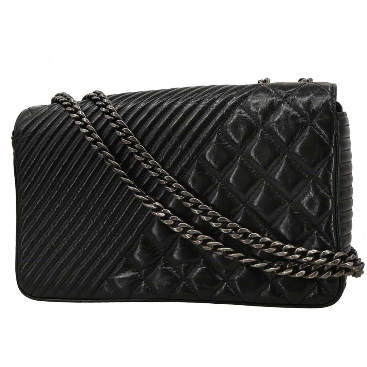 Chanel Chanel Coco Boy Flap Bag Quilted Aged Calfskin Size ONE SIZE - 2 Thumbnail
