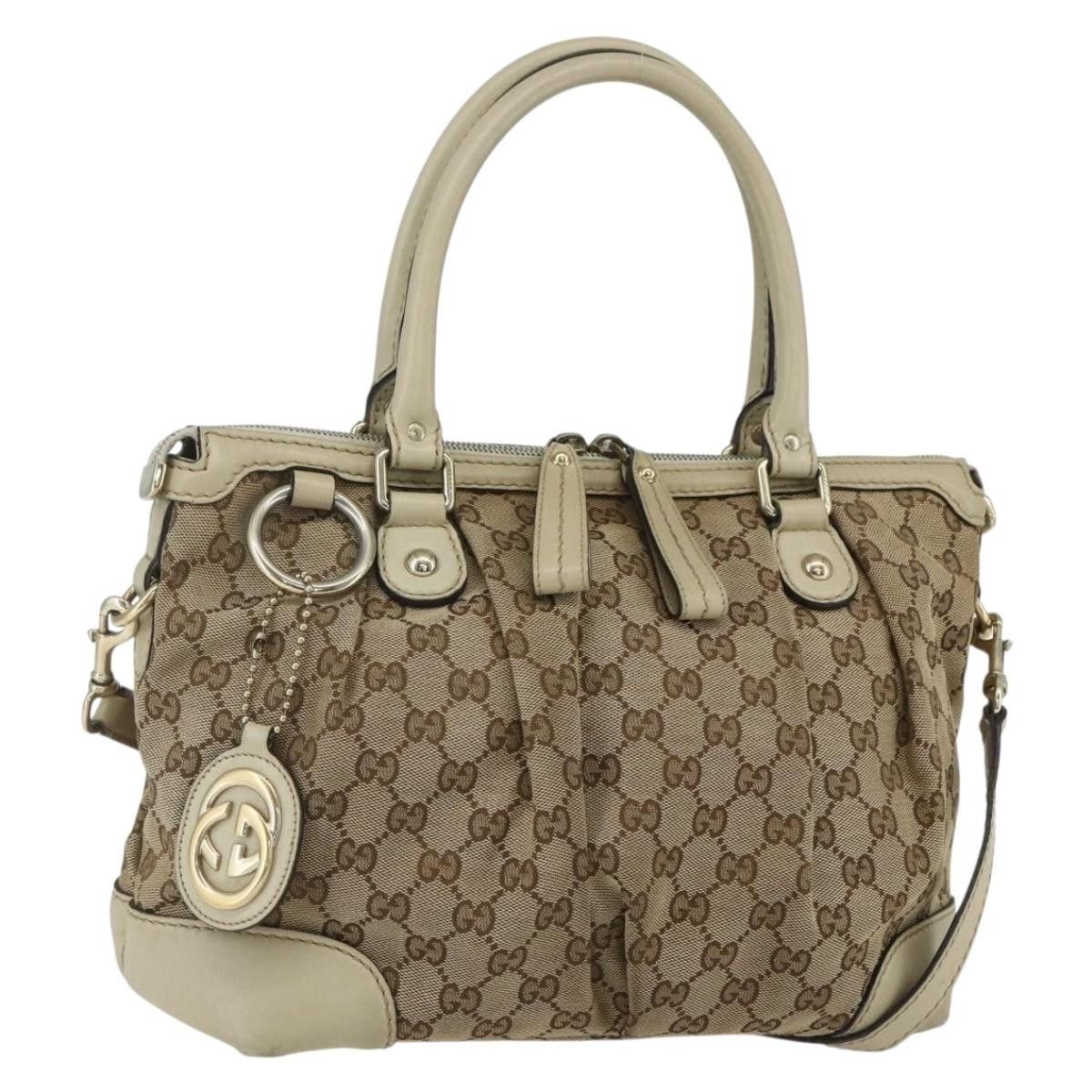 Gucci Gucci Sukey Top Handle Satchel GG Coated Canvas Size ONE SIZE - 20 Thumbnail