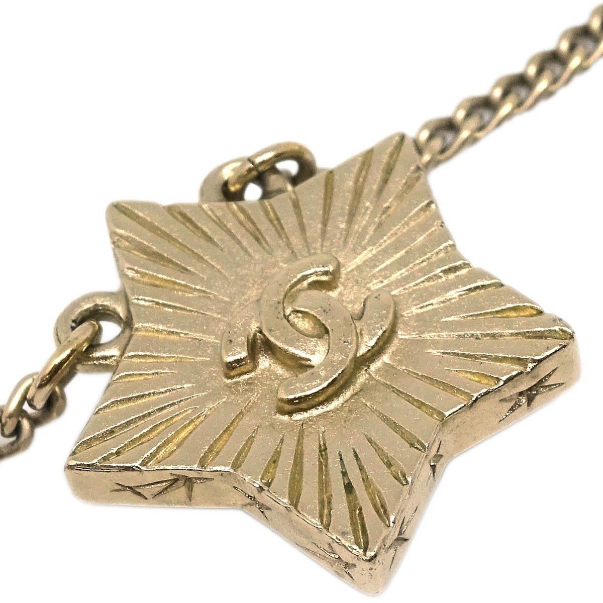 Chanel Chanel CC Star Pendant Necklace Metal Size ONE SIZE - 3 Thumbnail