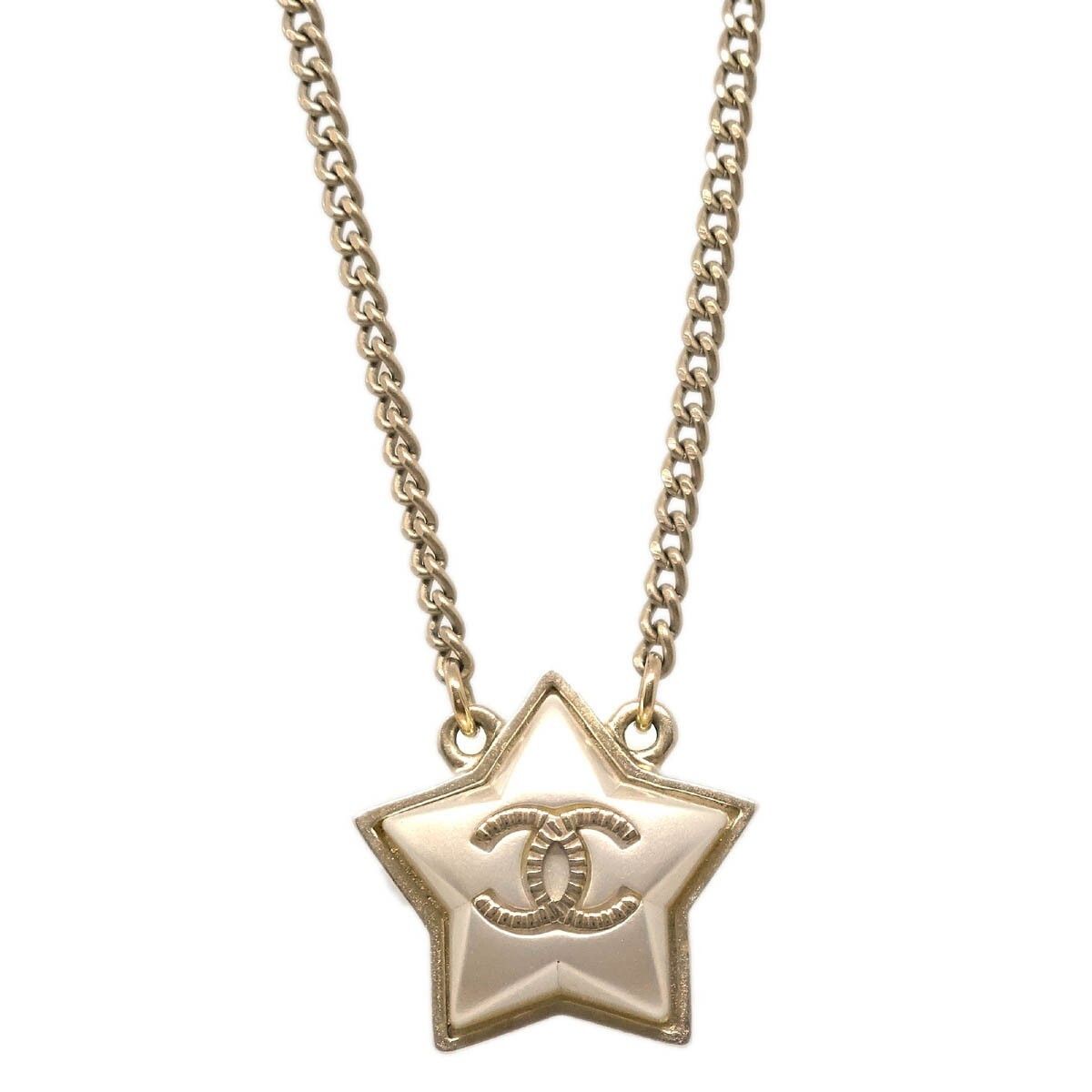 Chanel Chanel CC Star Pendant Necklace Metal Size ONE SIZE - 2 Thumbnail