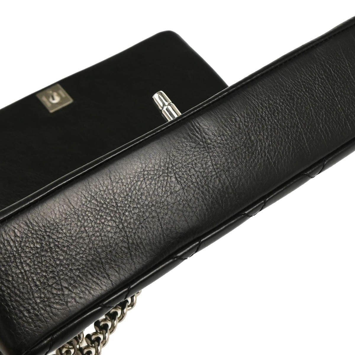 Chanel Chanel Embossed Braid CC Chain Flap Quilted Leather Size ONE SIZE - 7 Thumbnail