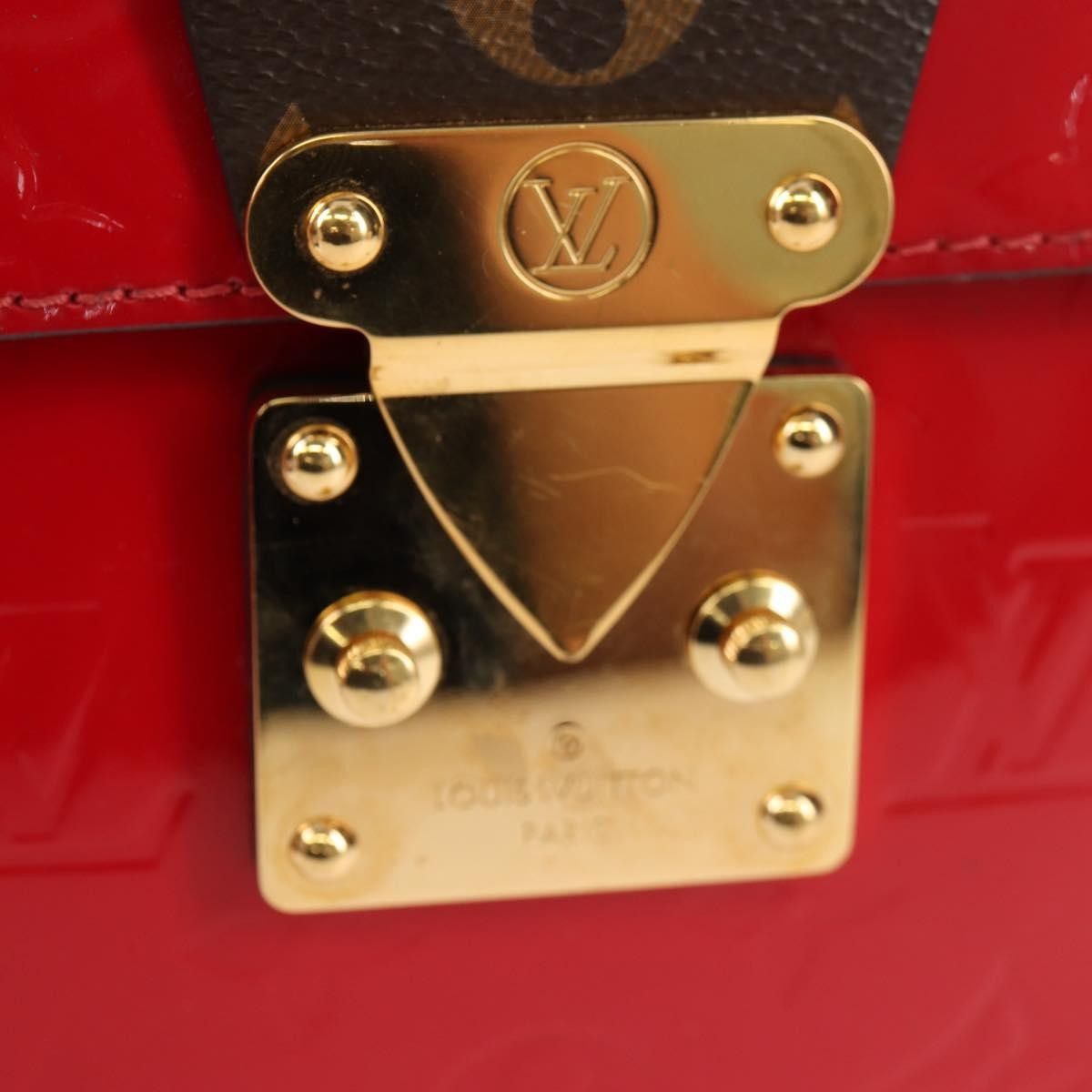 Louis Vuitton Louis Vuitton Spring Street NM Handbag Monogram Vernis with Monogram Canvas Size ONE SIZE - 13 Thumbnail