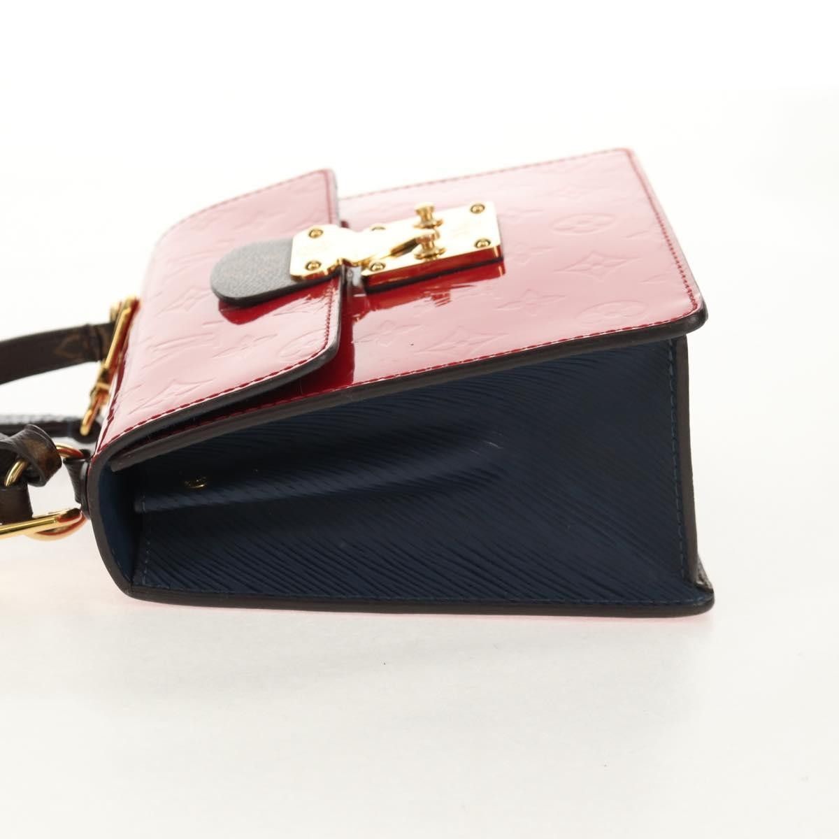 Louis Vuitton Louis Vuitton Spring Street NM Handbag Monogram Vernis with Monogram Canvas Size ONE SIZE - 3 Thumbnail