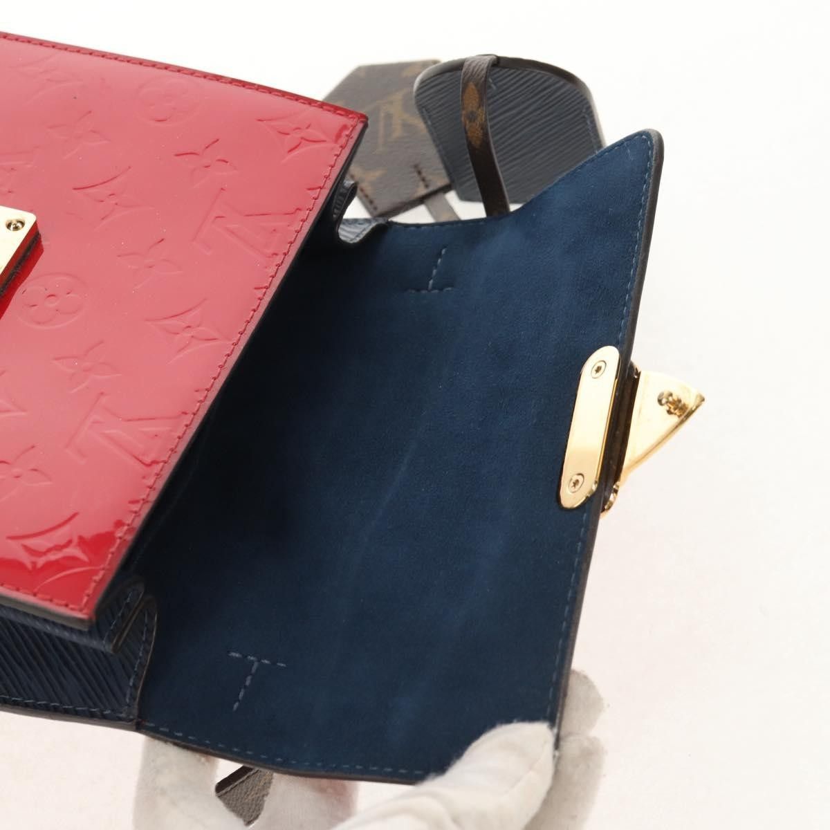 Louis Vuitton Louis Vuitton Spring Street NM Handbag Monogram Vernis with Monogram Canvas Size ONE SIZE - 24 Thumbnail