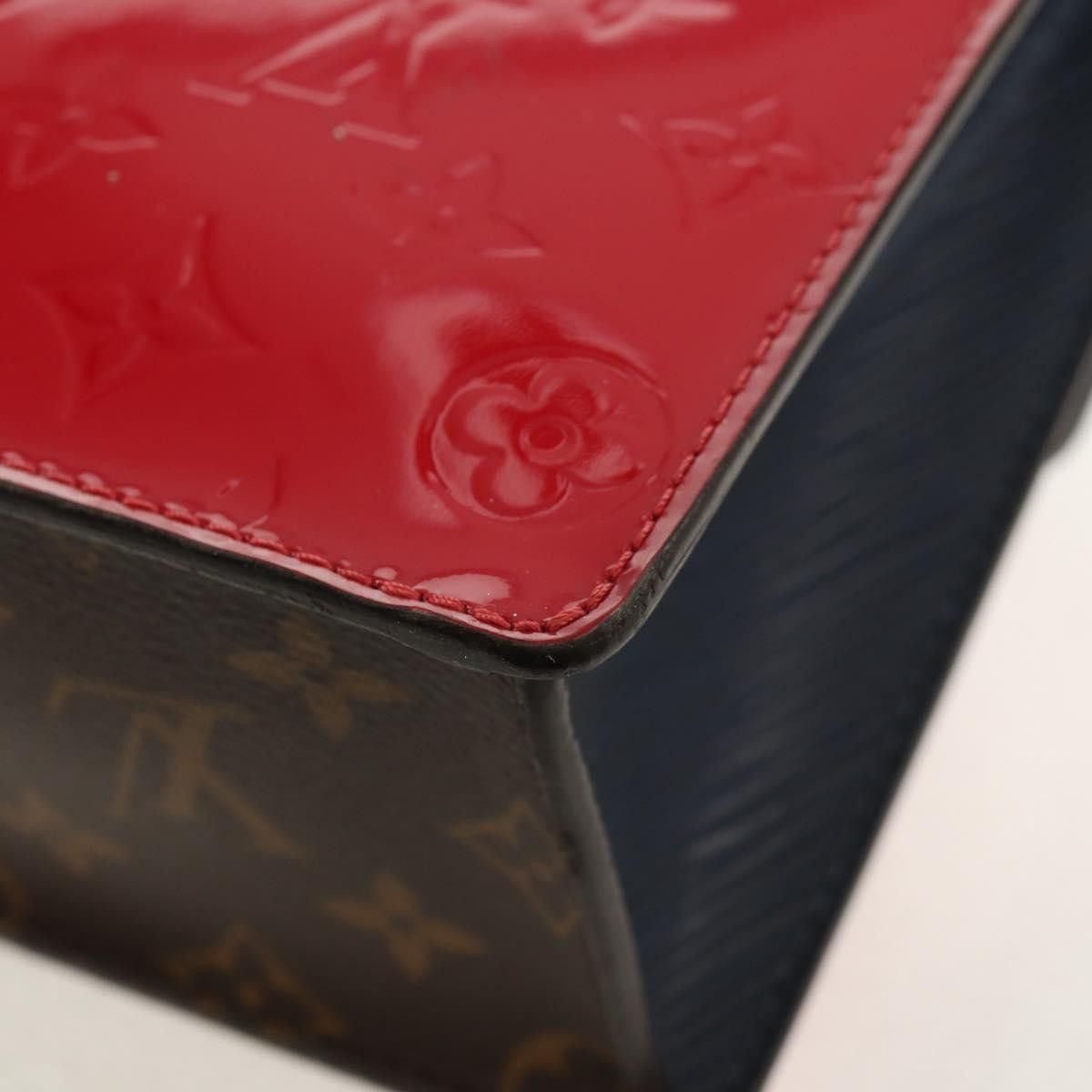 Louis Vuitton Louis Vuitton Spring Street NM Handbag Monogram Vernis with Monogram Canvas Size ONE SIZE - 12 Thumbnail