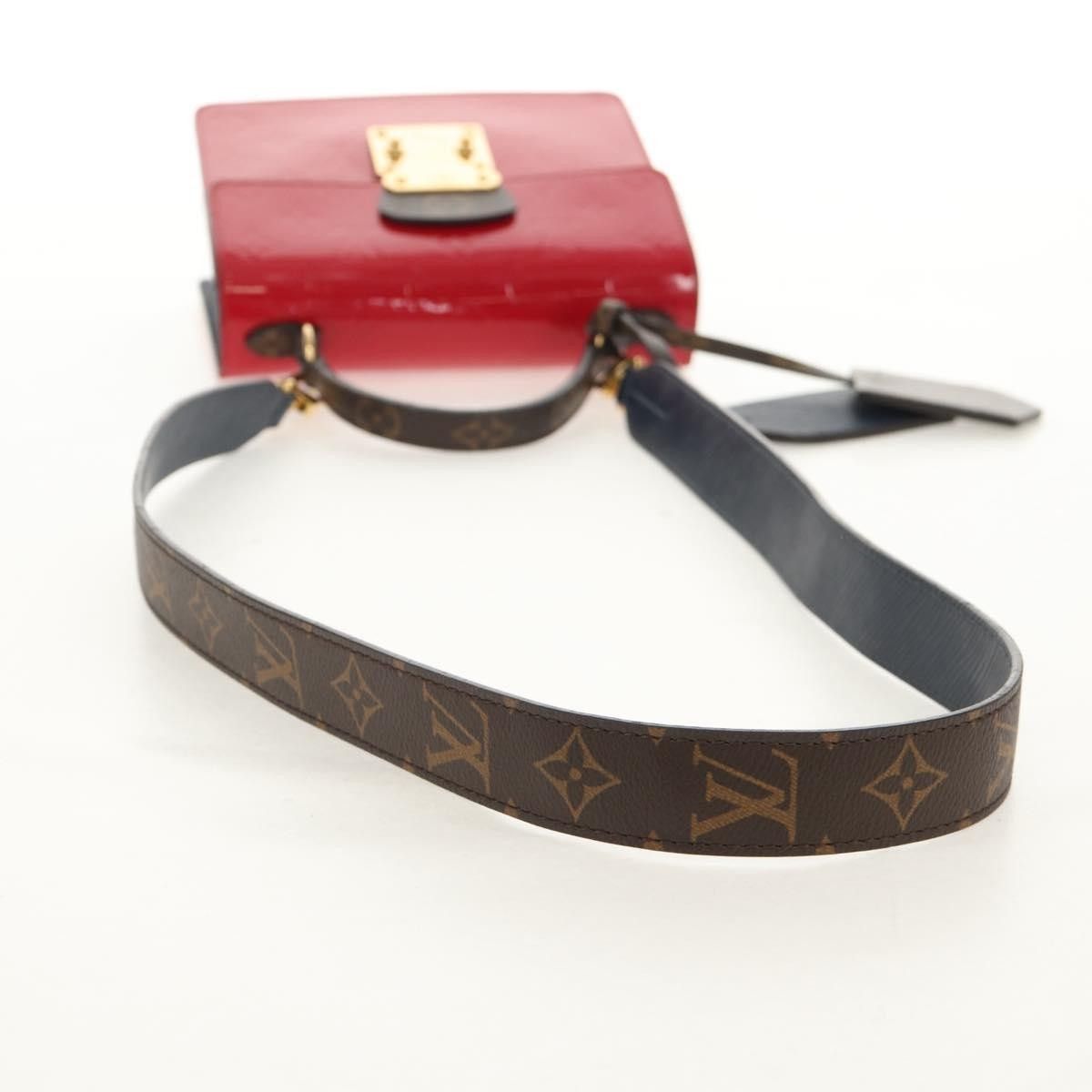 Louis Vuitton Louis Vuitton Spring Street NM Handbag Monogram Vernis with Monogram Canvas Size ONE SIZE - 17 Thumbnail