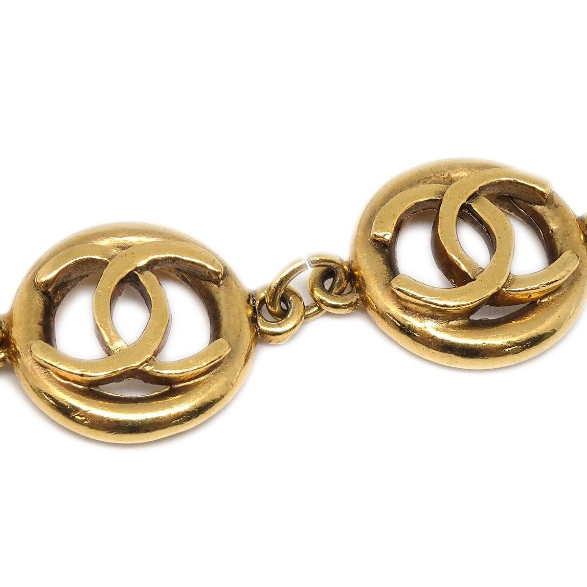 Chanel Chanel CC Cutout Round Bracelet Metal Size ONE SIZE - 2 Thumbnail
