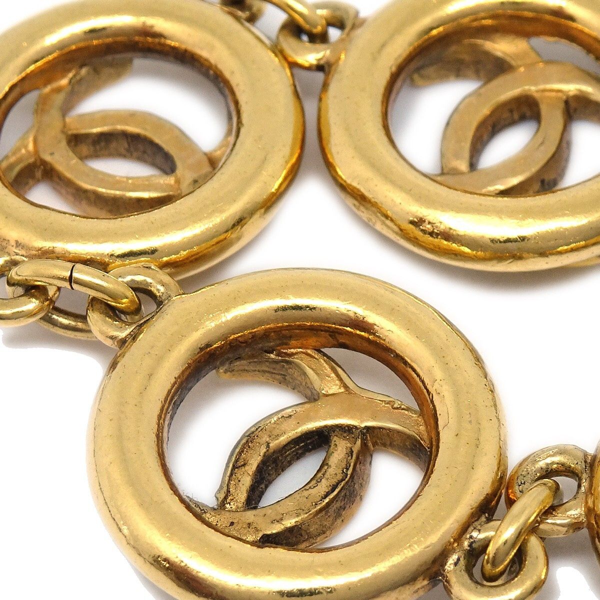 Chanel Chanel CC Cutout Round Bracelet Metal Size ONE SIZE - 3 Thumbnail