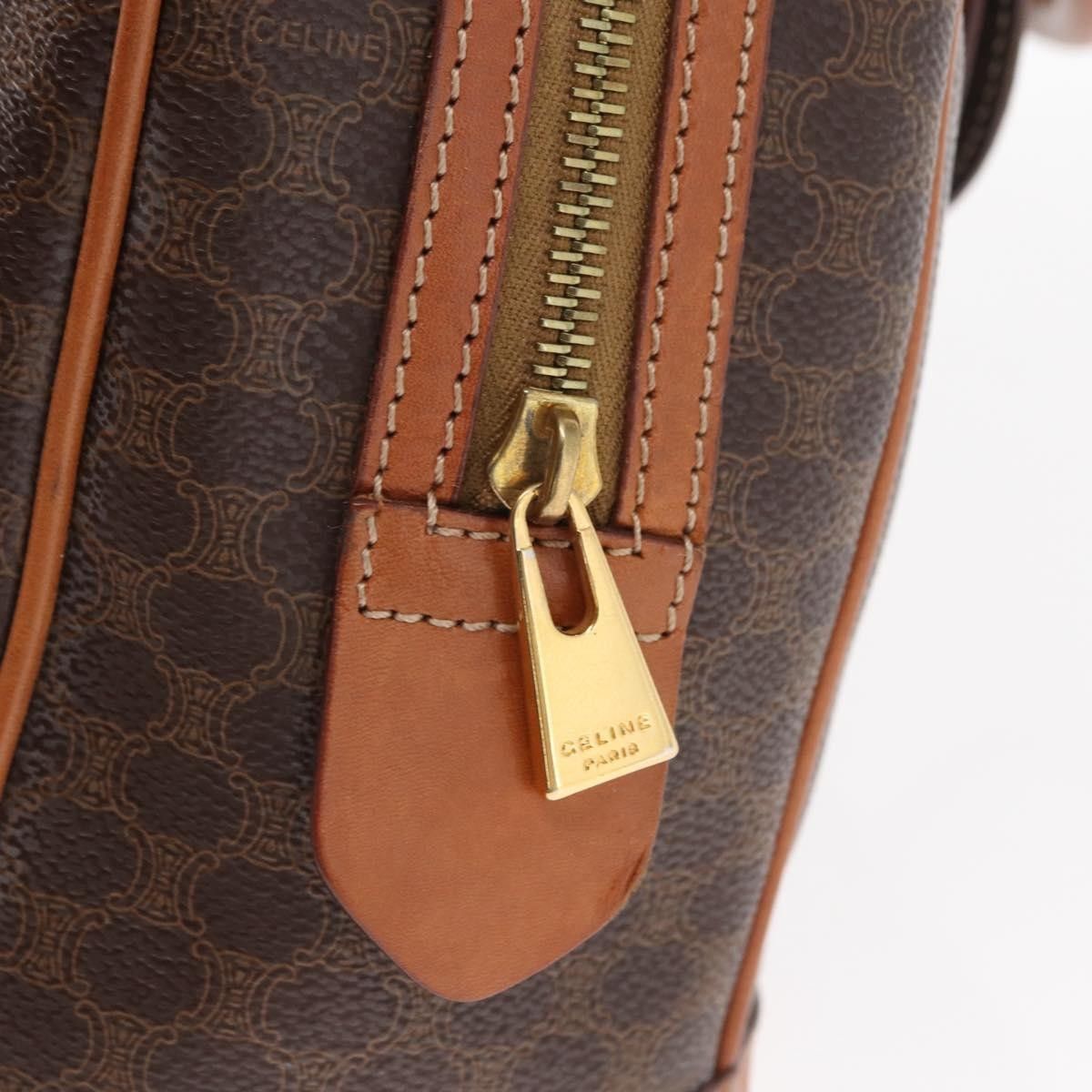 Celine Celine Vintage Macadam Canvas and Leather Size ONE SIZE - 18 Thumbnail