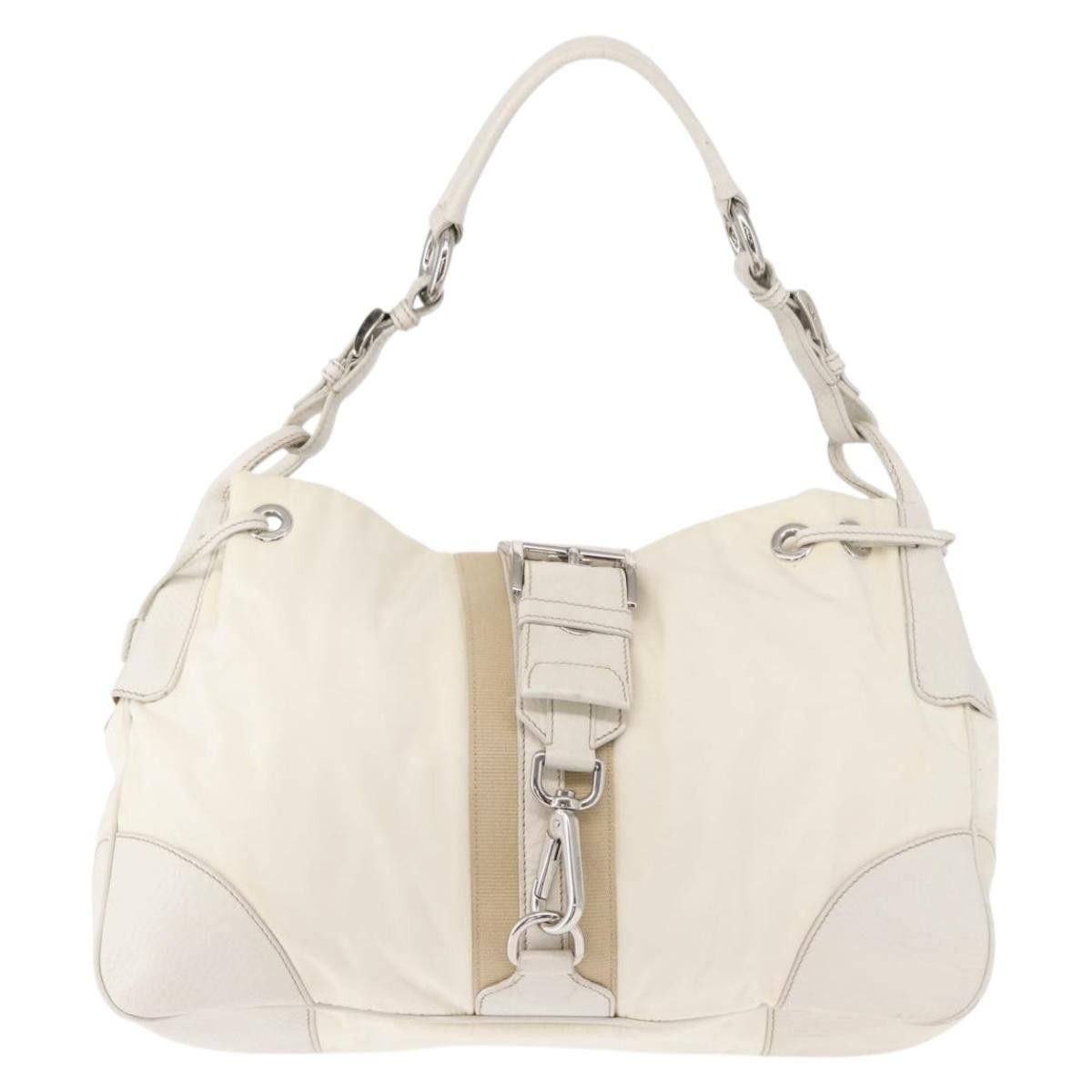 Prada Prada Re-Edition 2002 Moon Handle Bag Re-Nylon and Leather Size ONE SIZE - 17 Thumbnail