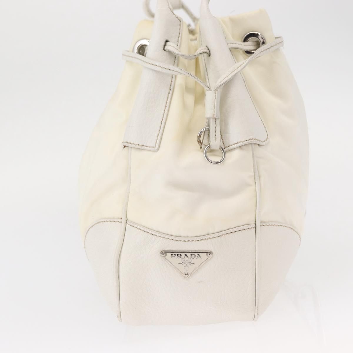Prada Prada Re-Edition 2002 Moon Handle Bag Re-Nylon and Leather Size ONE SIZE - 4 Thumbnail