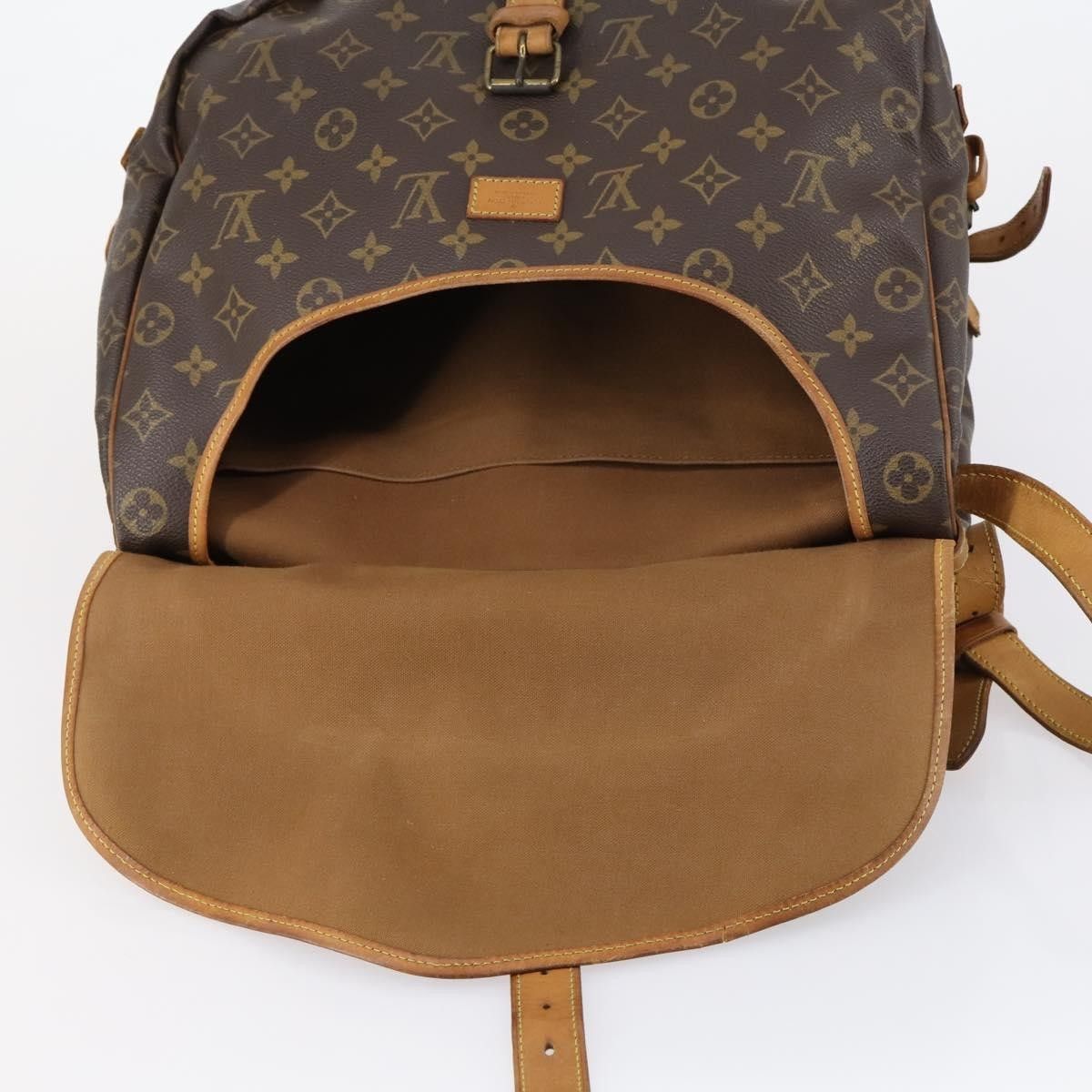 Louis Vuitton Louis Vuitton Saumur Handbag Monogram Canvas Size ONE SIZE - 13 Thumbnail