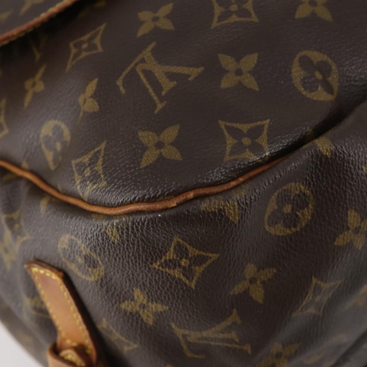 Louis Vuitton Louis Vuitton Saumur Handbag Monogram Canvas Size ONE SIZE - 12 Thumbnail