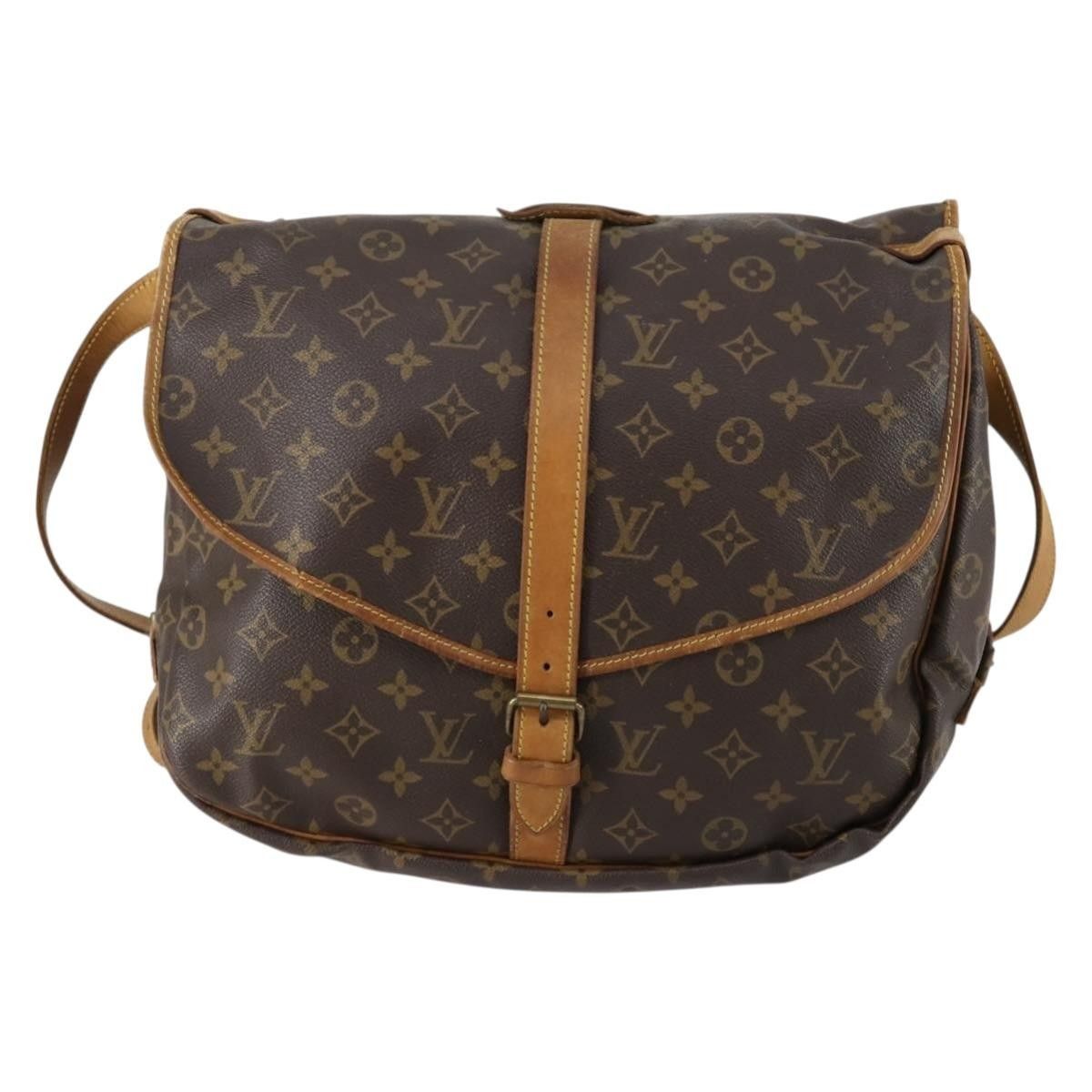 Louis Vuitton Louis Vuitton Saumur Handbag Monogram Canvas Size ONE SIZE - 21 Thumbnail