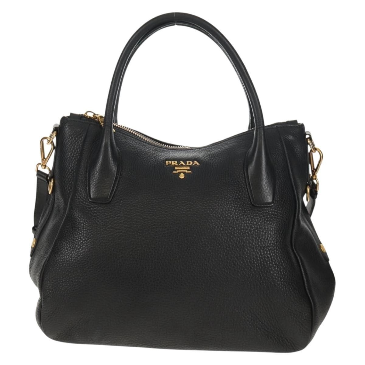 Prada Prada Top Zip Convertible Tote Vitello Daino Size ONE SIZE - 18 Thumbnail