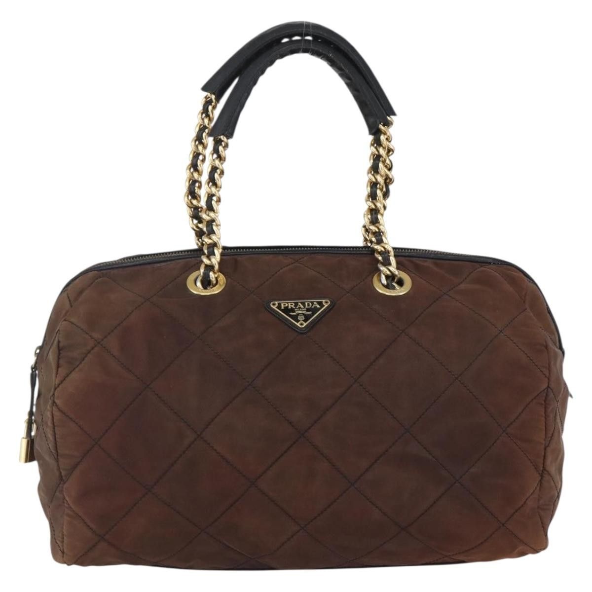 Prada Prada Vintage Chain Handbag Tessuto Size ONE SIZE - 19 Thumbnail
