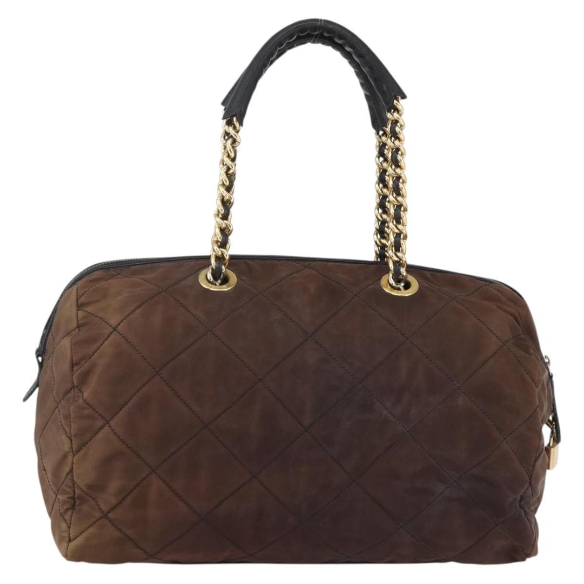 Prada Prada Vintage Chain Handbag Tessuto Size ONE SIZE - 2 Thumbnail