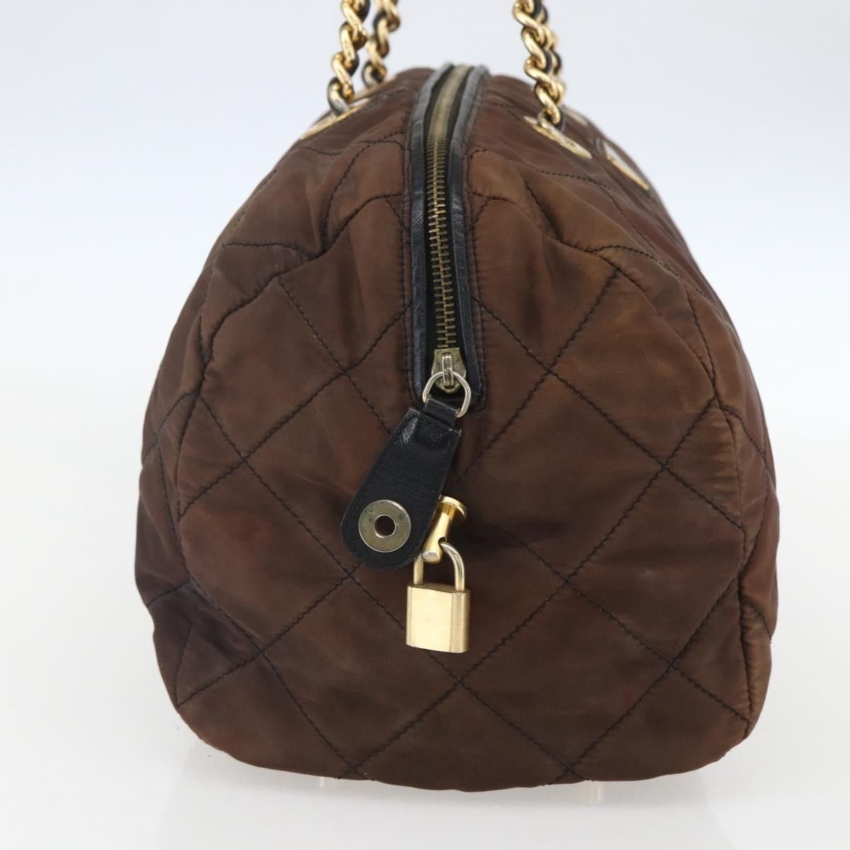 Prada Prada Vintage Chain Handbag Tessuto Size ONE SIZE - 3 Thumbnail