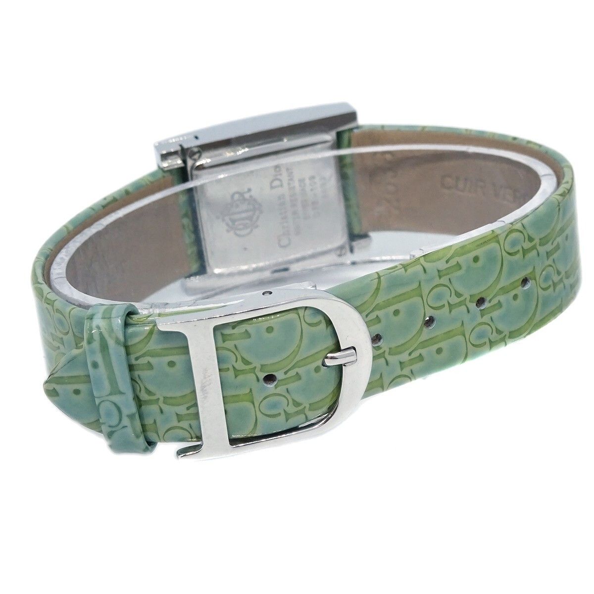 Dior Christian Dior Malice Quartz Watch Stainless Steel and Diorissimo Leather Size ONE SIZE - 2 Thumbnail