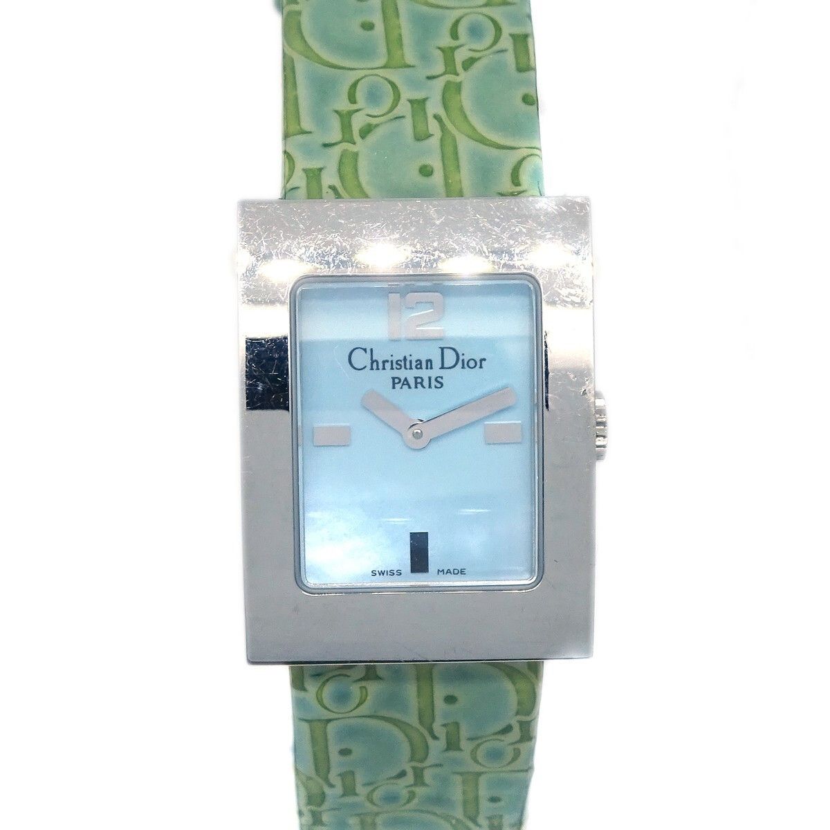 Dior Christian Dior Malice Quartz Watch Stainless Steel and Diorissimo Leather Size ONE SIZE - 6 Thumbnail