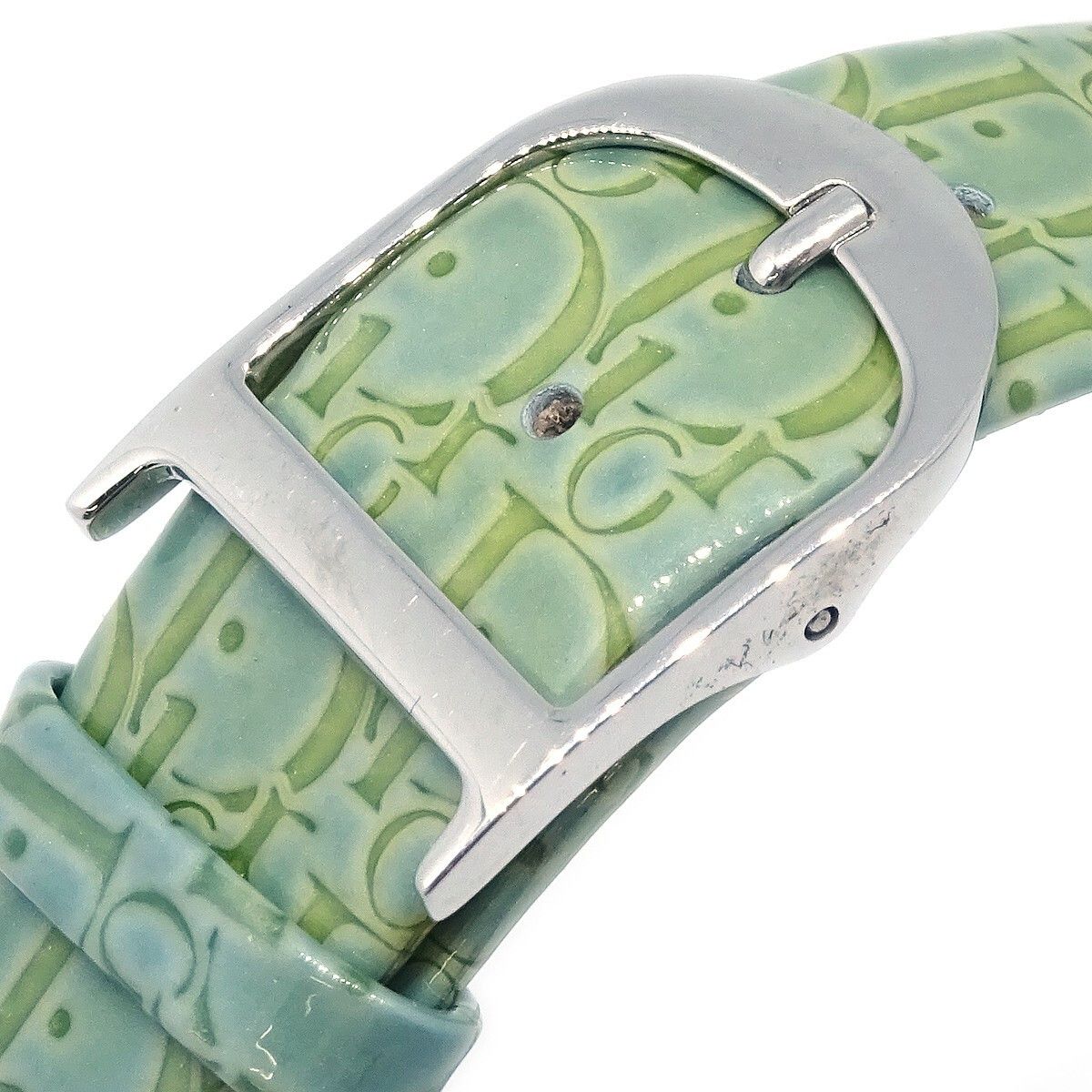 Dior Christian Dior Malice Quartz Watch Stainless Steel and Diorissimo Leather Size ONE SIZE - 7 Thumbnail