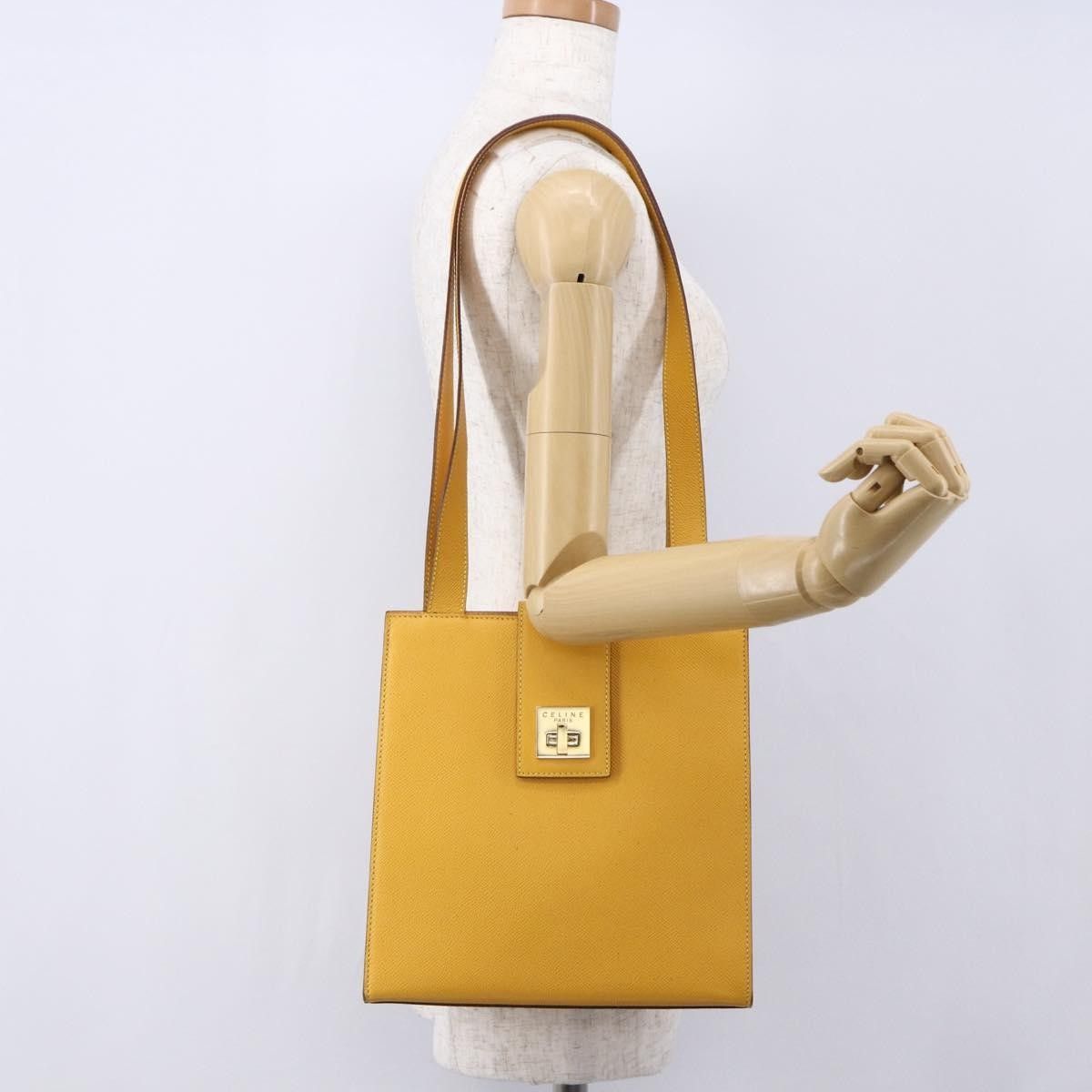 Celine Celine Vintage Shoulder Bag Leather Size ONE SIZE - 13 Thumbnail
