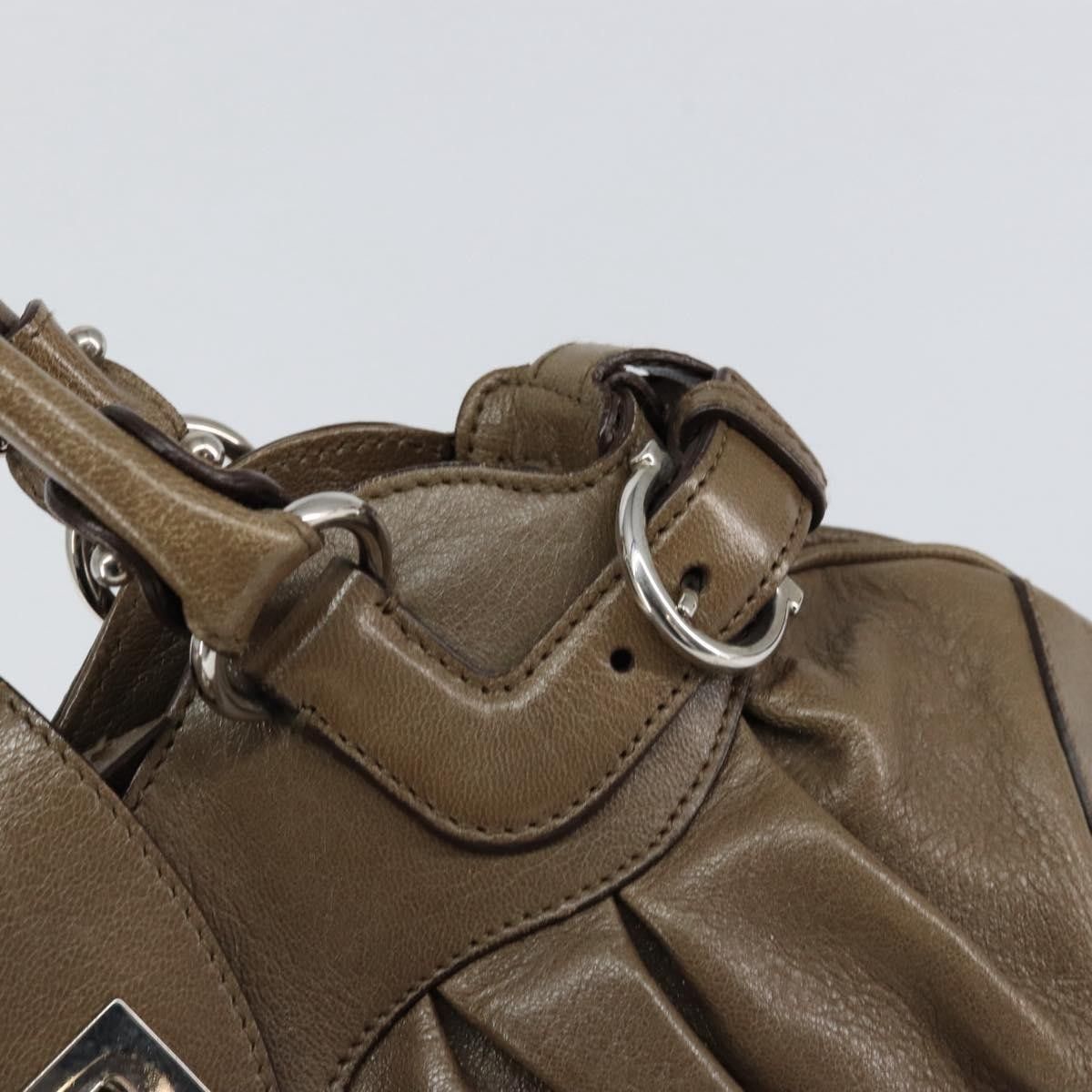 Salvatore Ferragamo Salvatore Ferragamo Gancini handbag Leather Size ONE SIZE - 19 Thumbnail