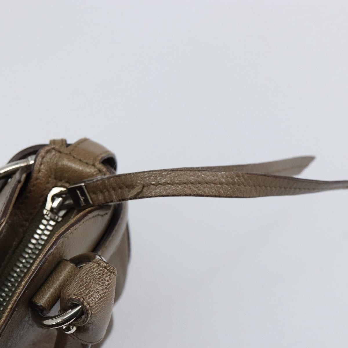 Salvatore Ferragamo Salvatore Ferragamo Gancini handbag Leather Size ONE SIZE - 20 Thumbnail