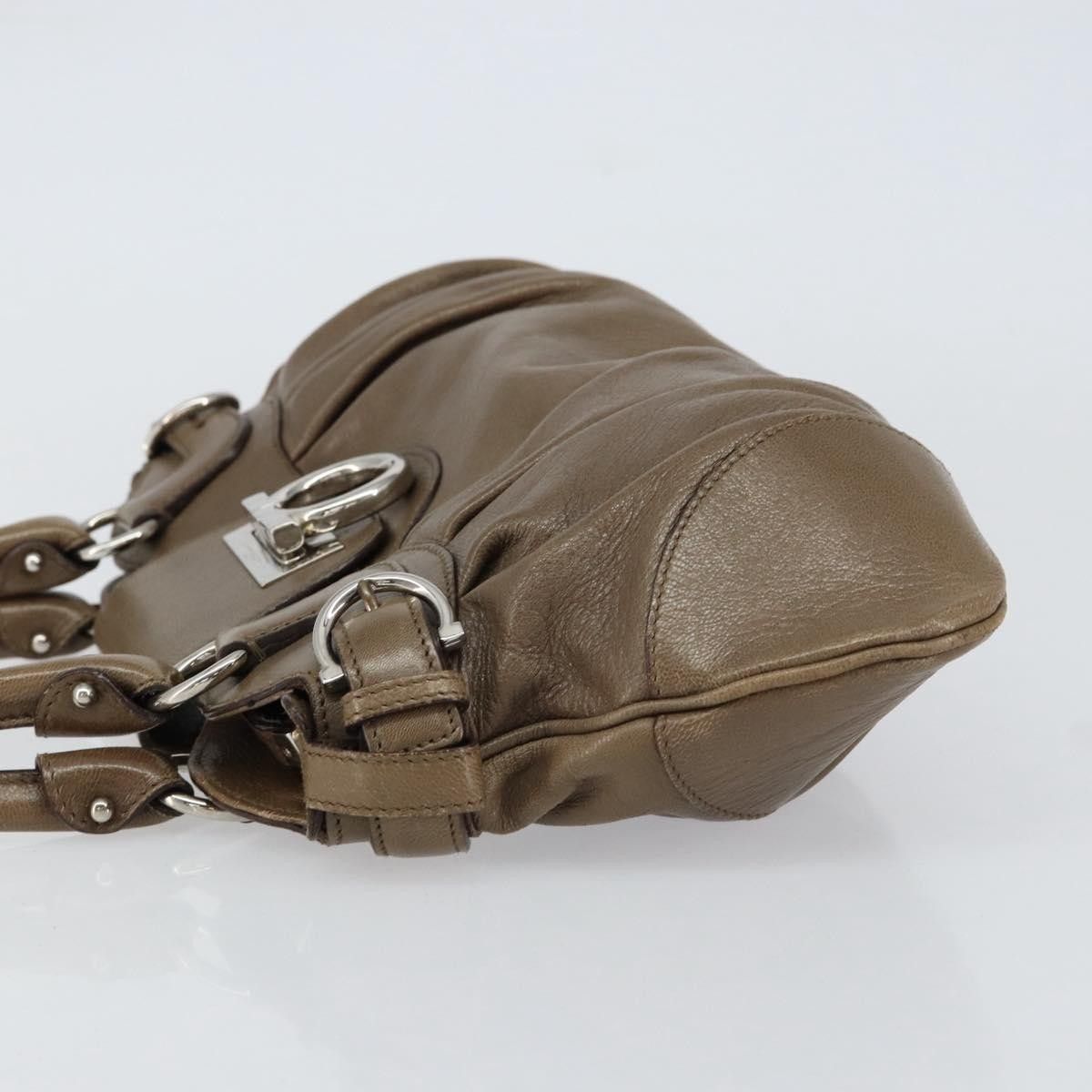 Salvatore Ferragamo Salvatore Ferragamo Gancini handbag Leather Size ONE SIZE - 4 Thumbnail
