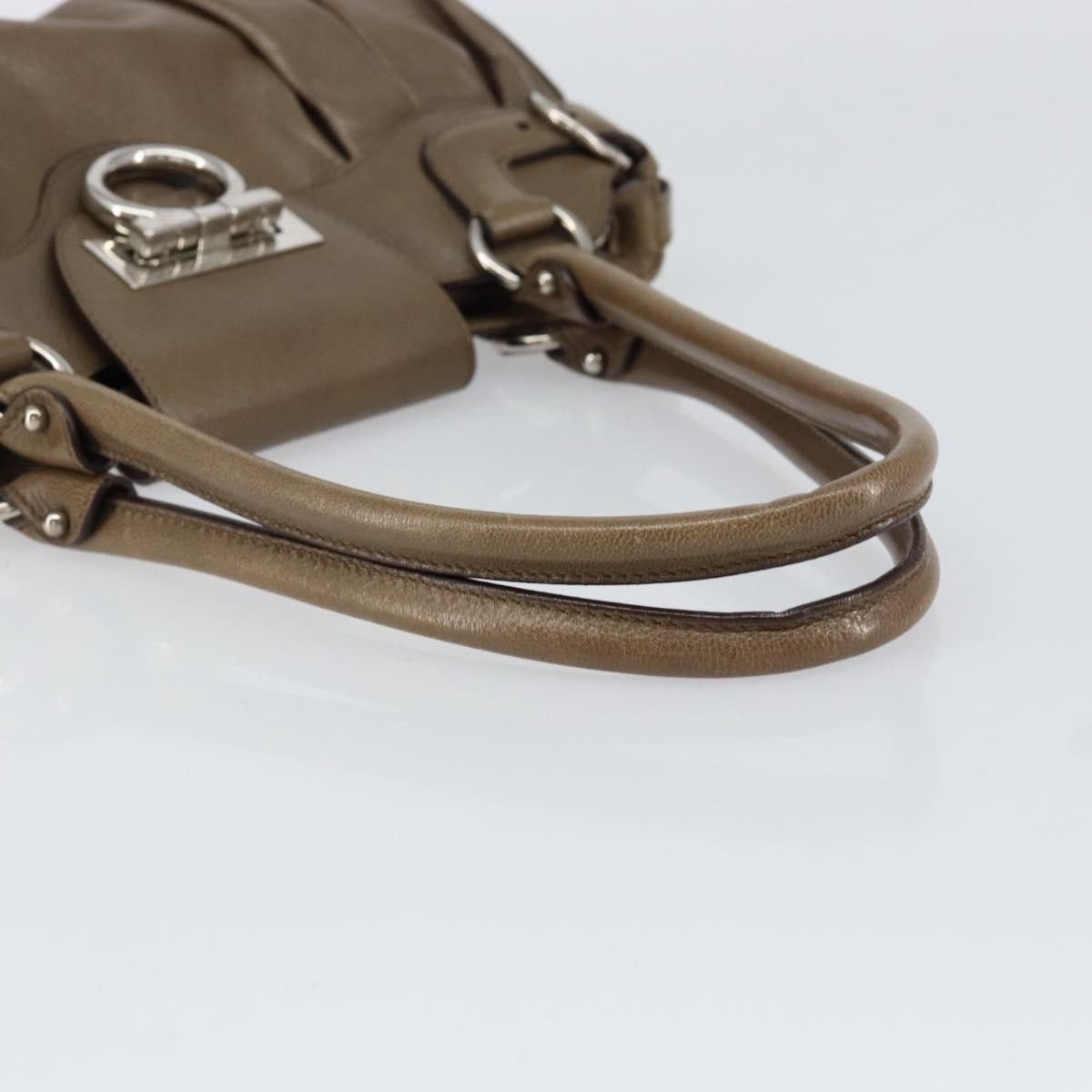 Salvatore Ferragamo Salvatore Ferragamo Gancini handbag Leather Size ONE SIZE - 7 Thumbnail