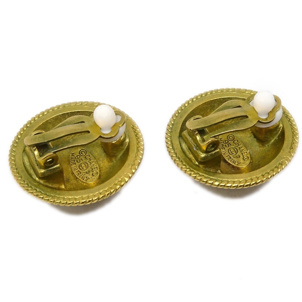 Chanel Chanel CC Round Earrings Metal Size ONE SIZE - 3 Thumbnail